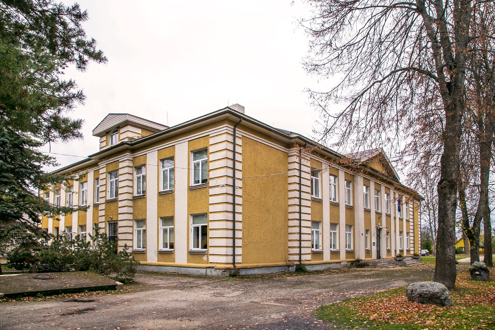 View of the secondary school building to be built in Blackwater. rephoto