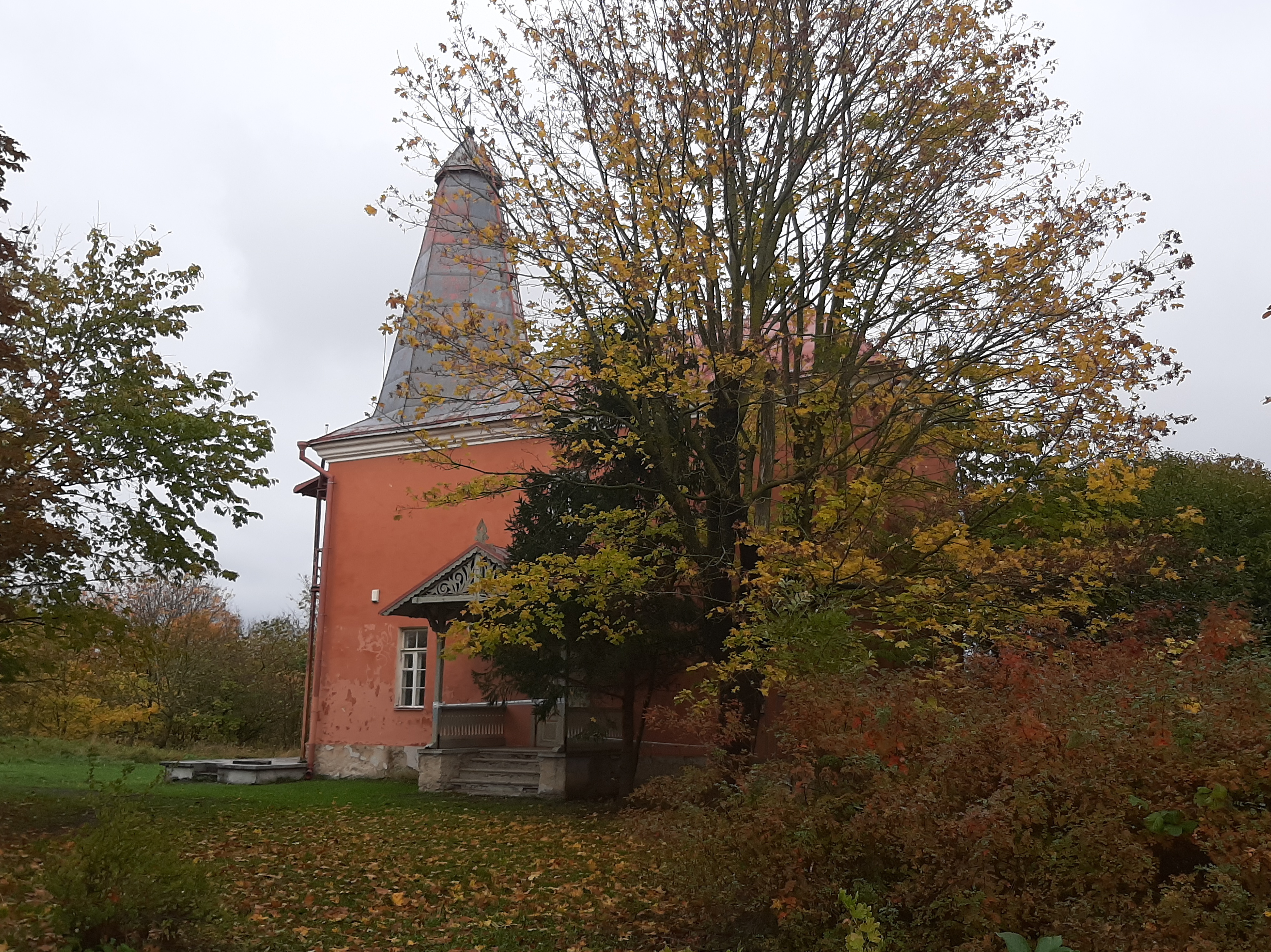 The lower fire tower of Tallinn connector rephoto