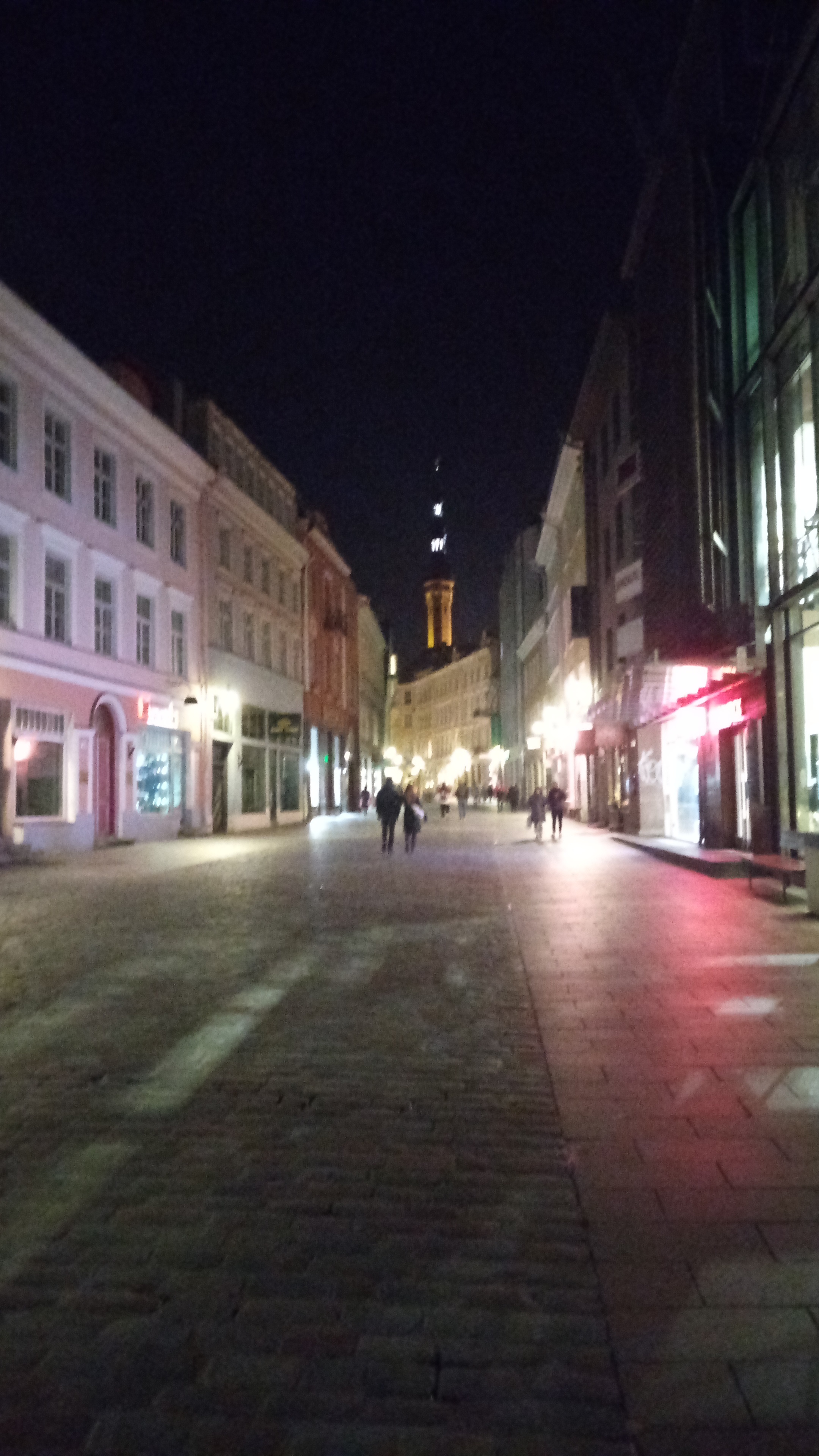 Viru Street in Tallinn Old Town rephoto