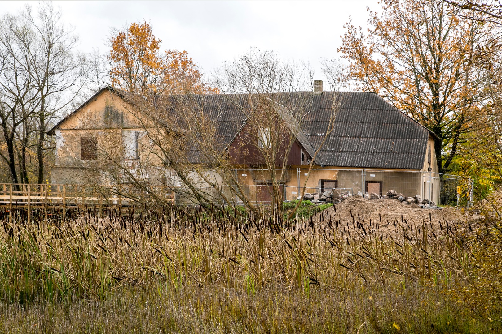 Jõgeva Manor Water Waterwater in 1969 rephoto