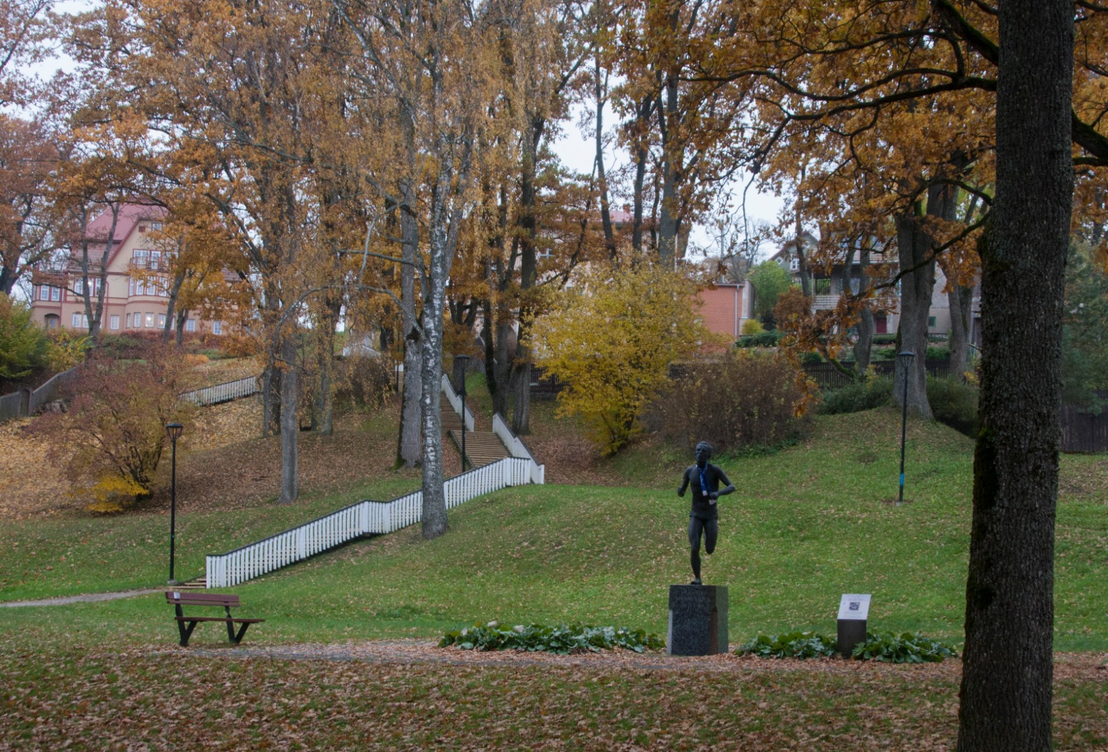 koloreeritud trükipostkaart, Viljandi, Trepimägi, u 1907-08, kirjastaja E. Ring rephoto