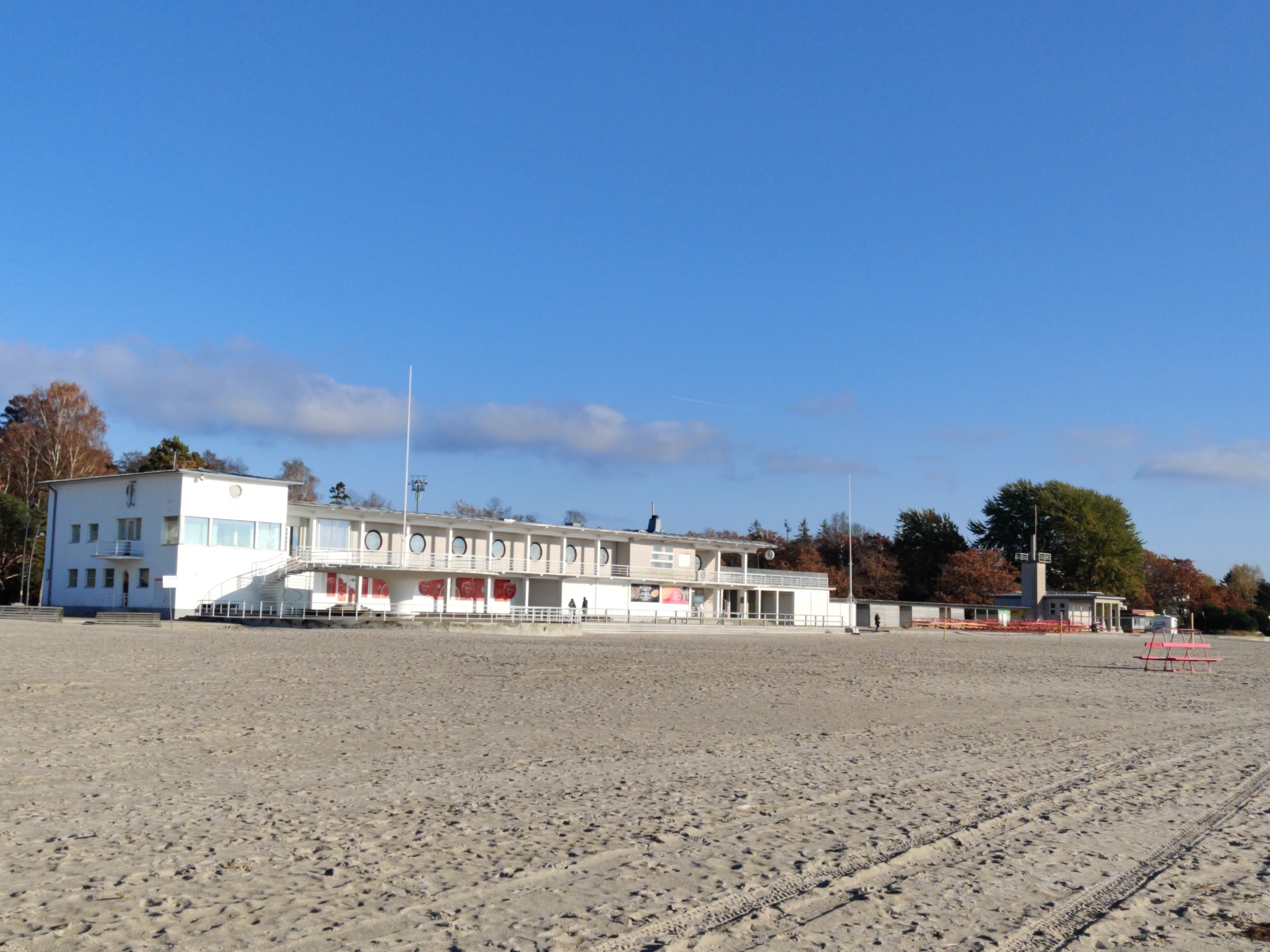 Pärnu rannapaviljon. Arhitekt Olev Siinmaa rephoto