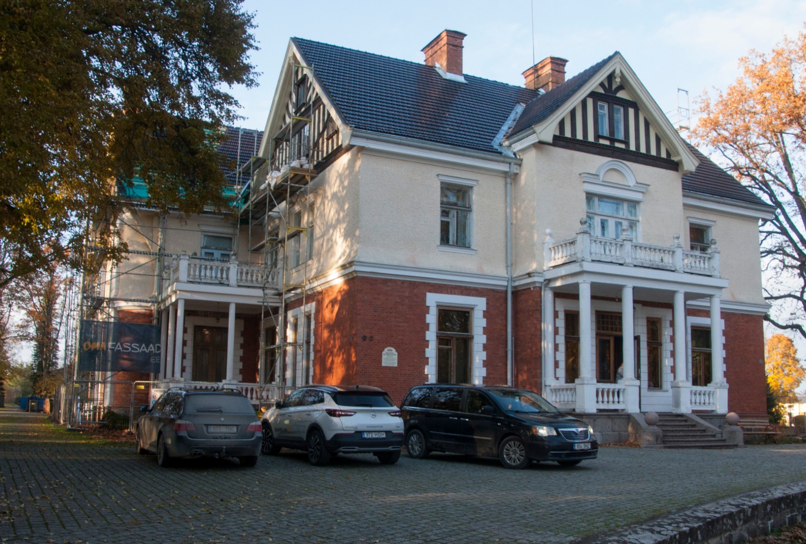 Olustvere Castle rephoto