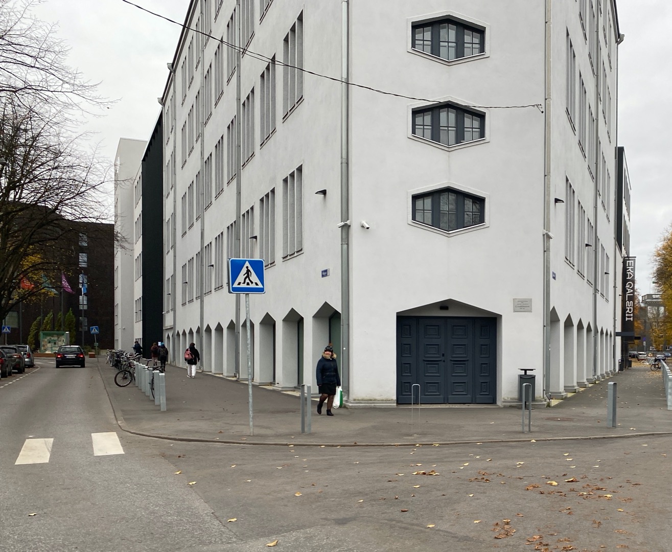 Trikootööstuse ajas Rauaniit tehasehoone, hilisem Suva, vaade. Arhitekt Eugen Habermann rephoto