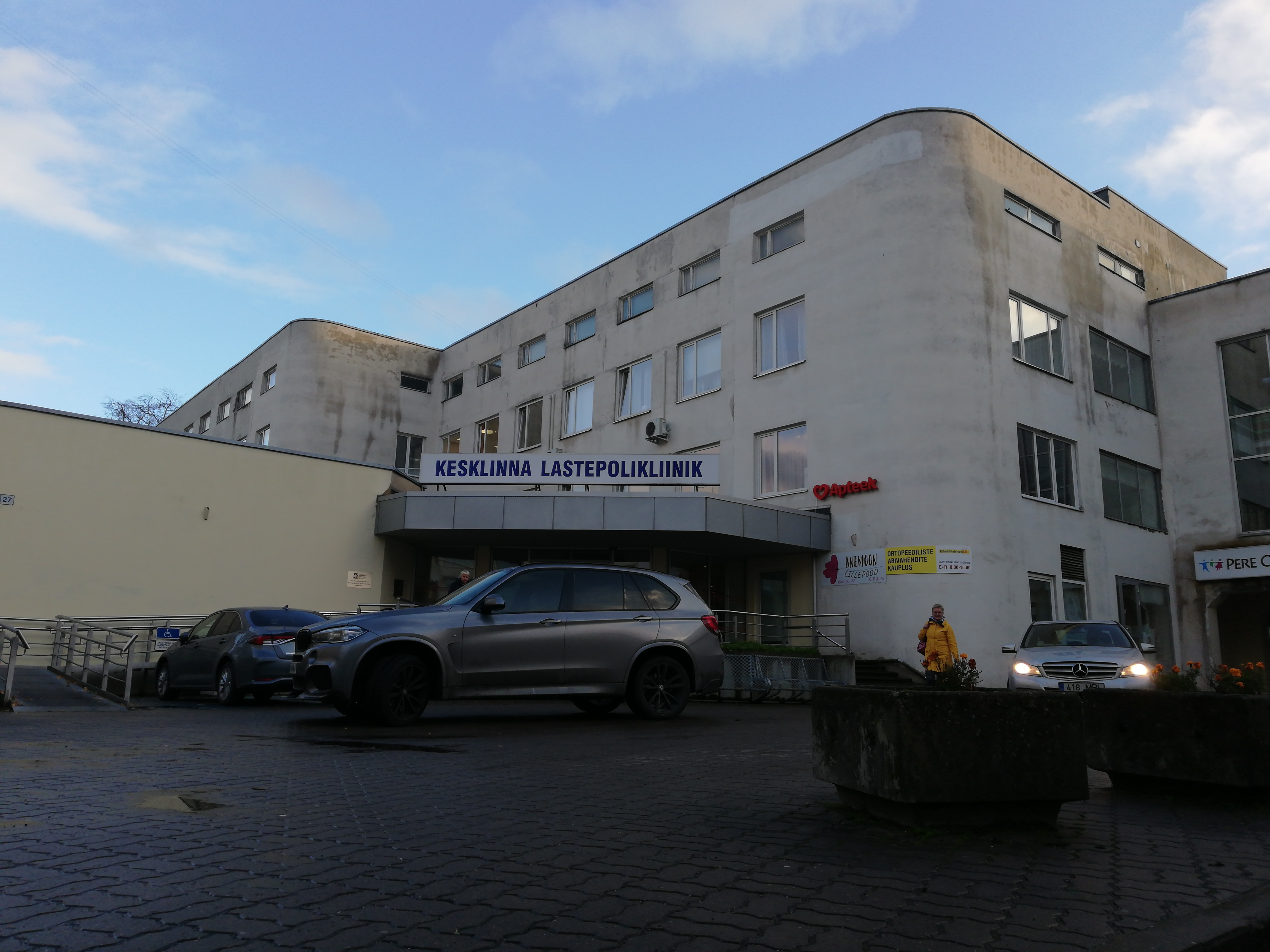 Kesklinna Children's Police Clinic traumapunkt Ravi Street 27. rephoto