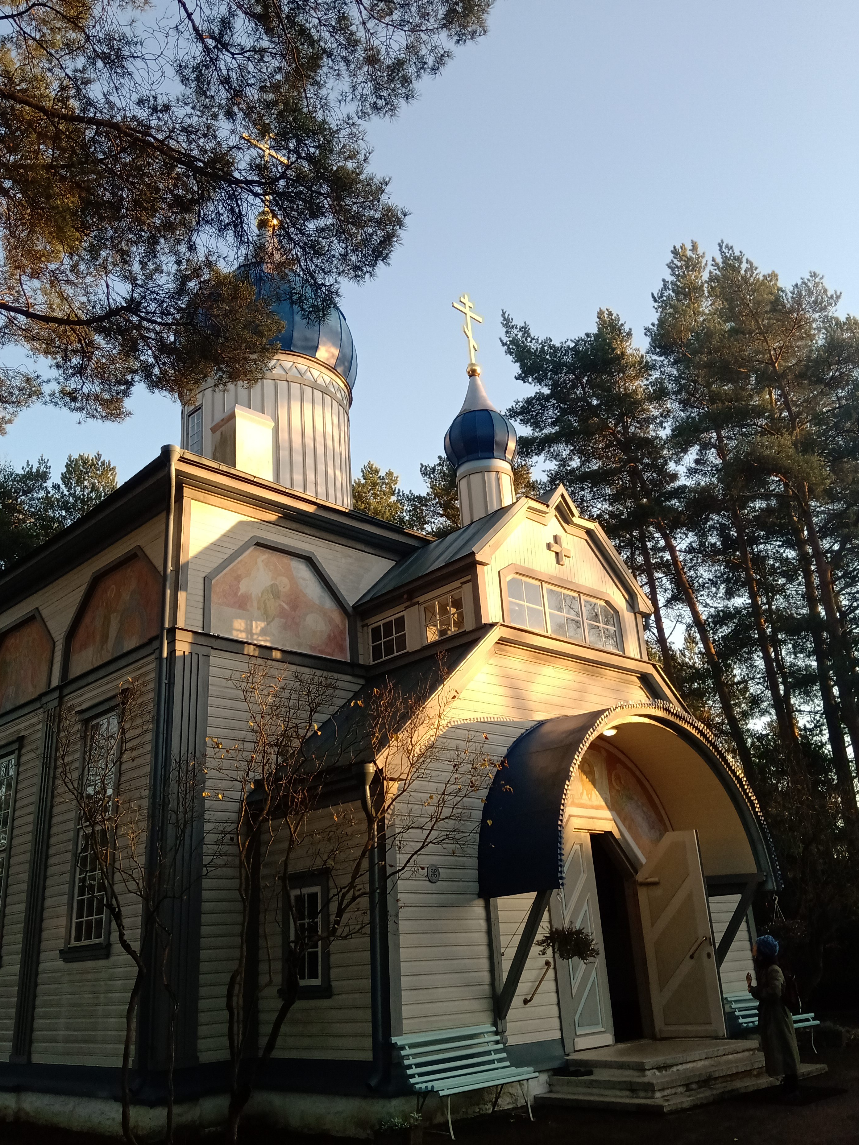 Nõmme Crossing Church of John Orthodox (1923, architect a. Vladovsky) rephoto