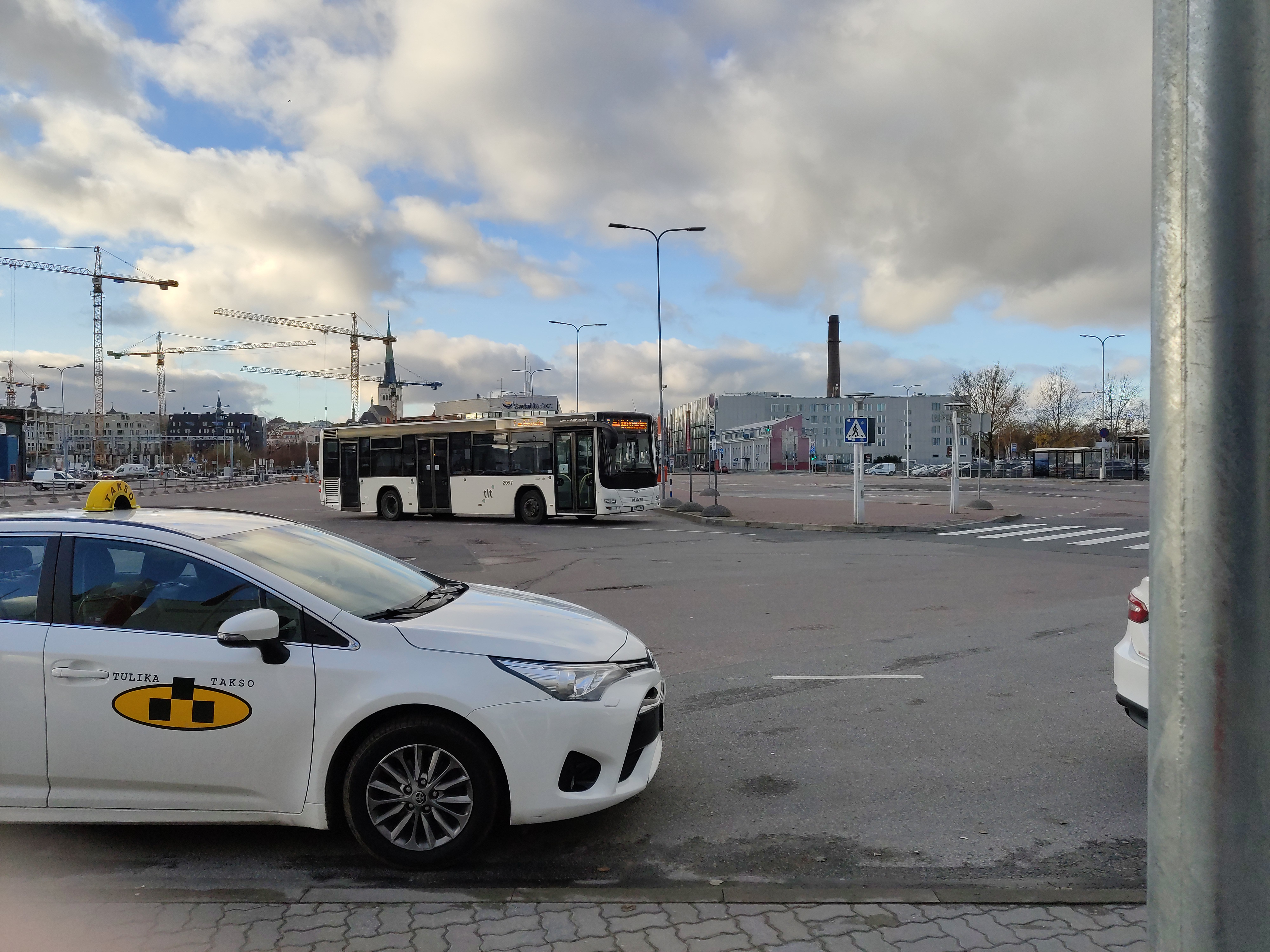 Taksopeatus Tallinna reisisadamas rephoto
