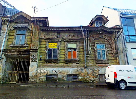 Elamu Tallinnas, Poska 41 - This is a photo of cultural heritage monument of Estonia number rephoto