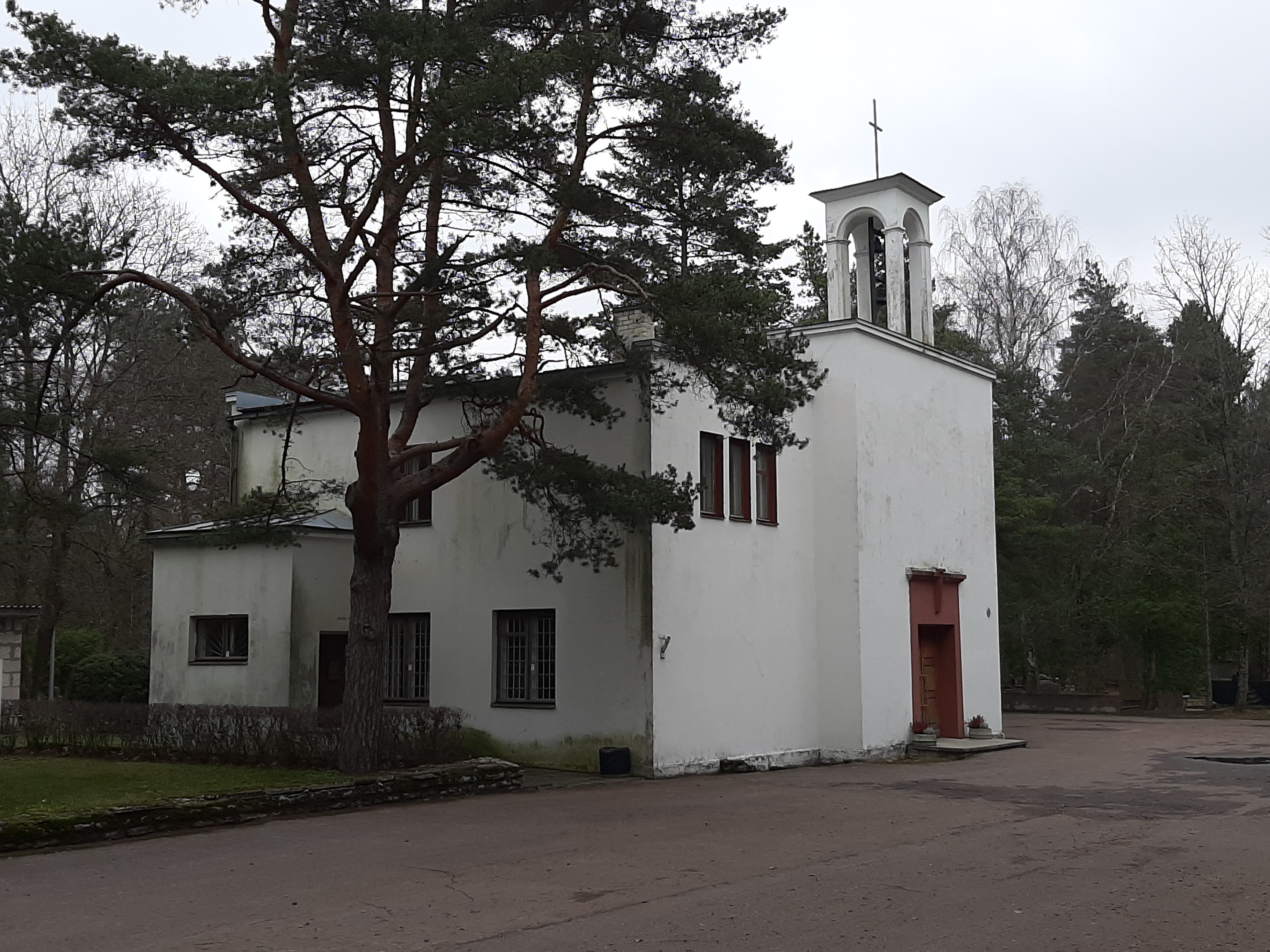 Tallinn. Rahumäe cemetery cable rephoto