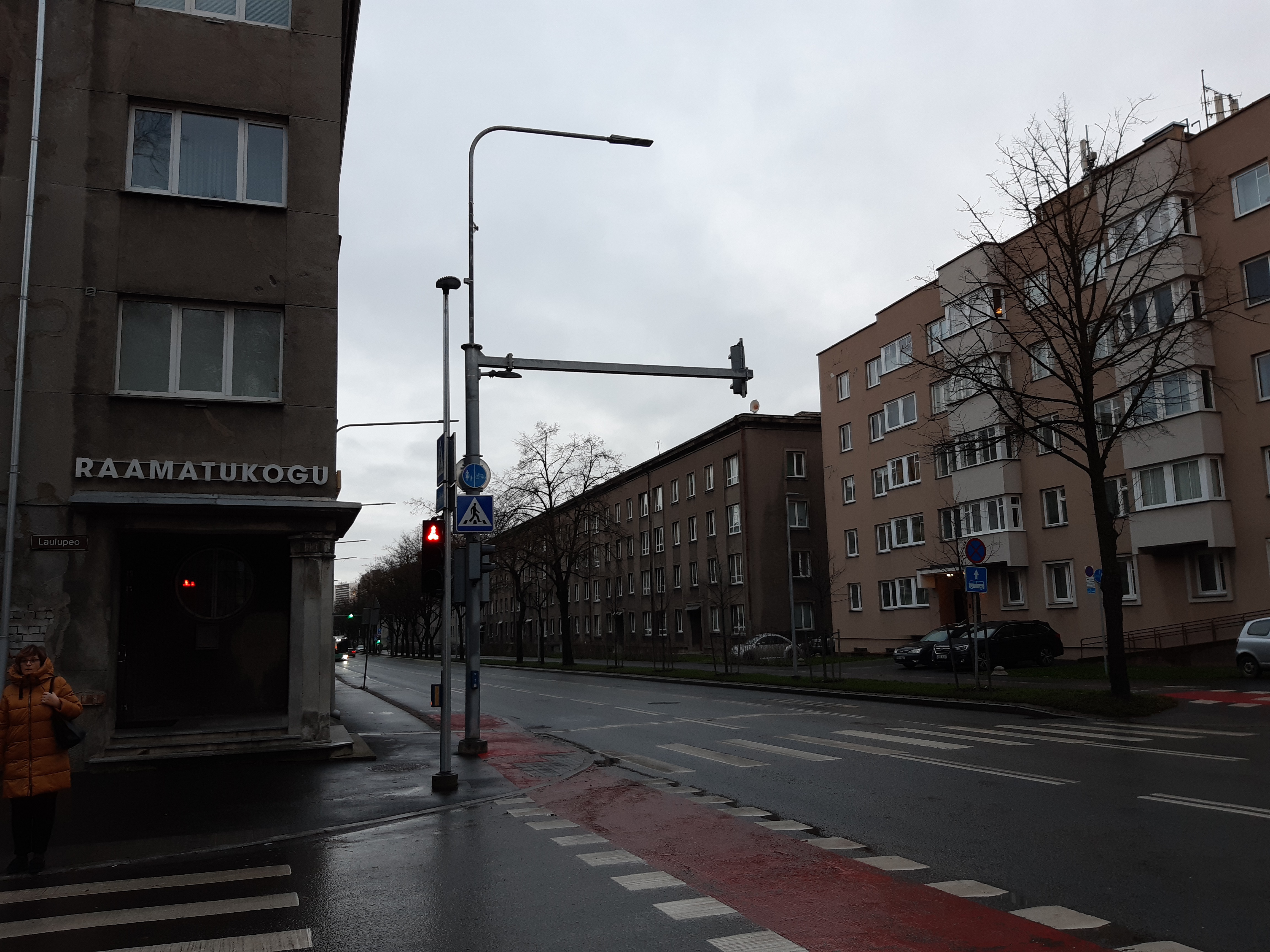 View on Lomonossov Street. rephoto