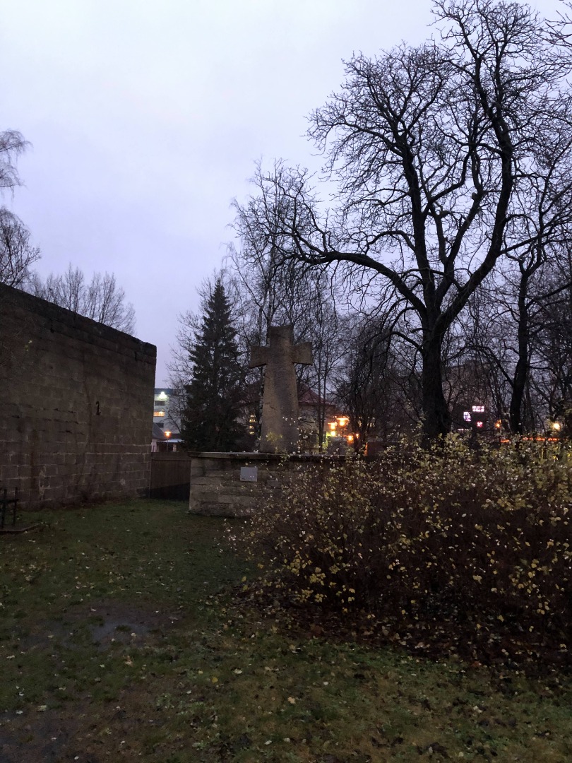 11.09.1560. In the Livonian War, the landlord Blasius Hochgreve from the stone monument on Marta Street, fell under Tallinn. rephoto