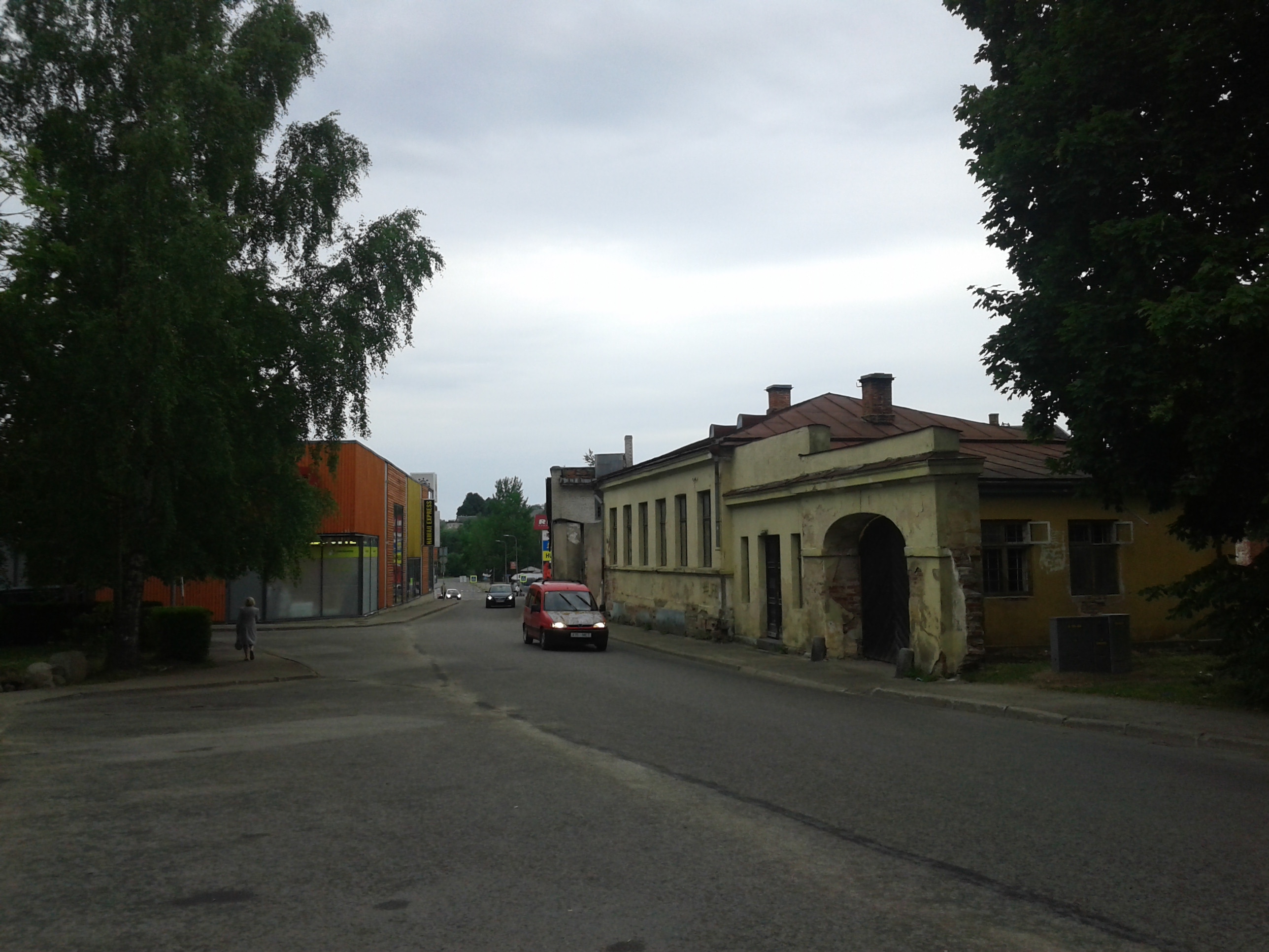 Valga, Raja tänav rephoto