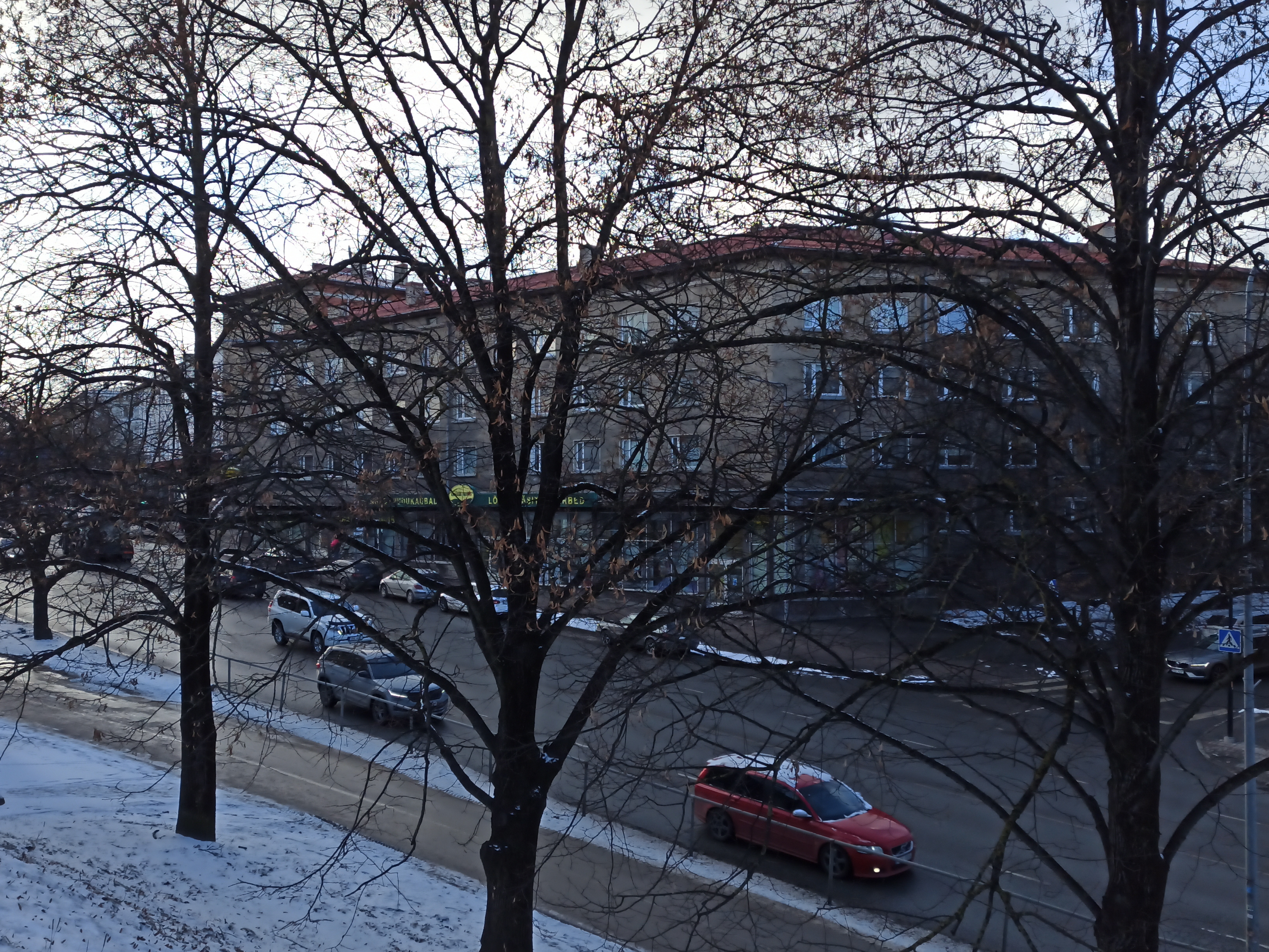 Riga Street in Tartu rephoto