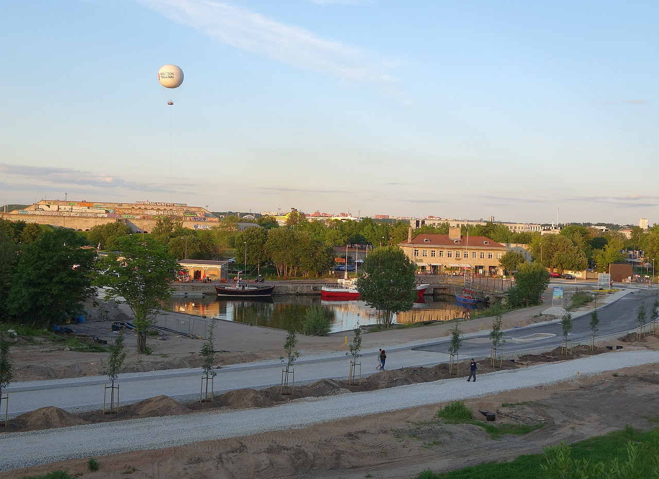 Tallinn, Kalasadam, vaade lääne poolt. rephoto