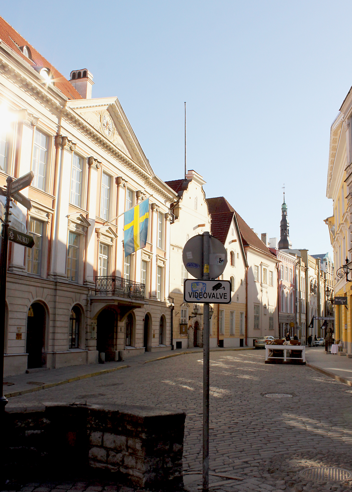Pikk tänav, Mustpeade maja,  kl 6.00 rephoto
