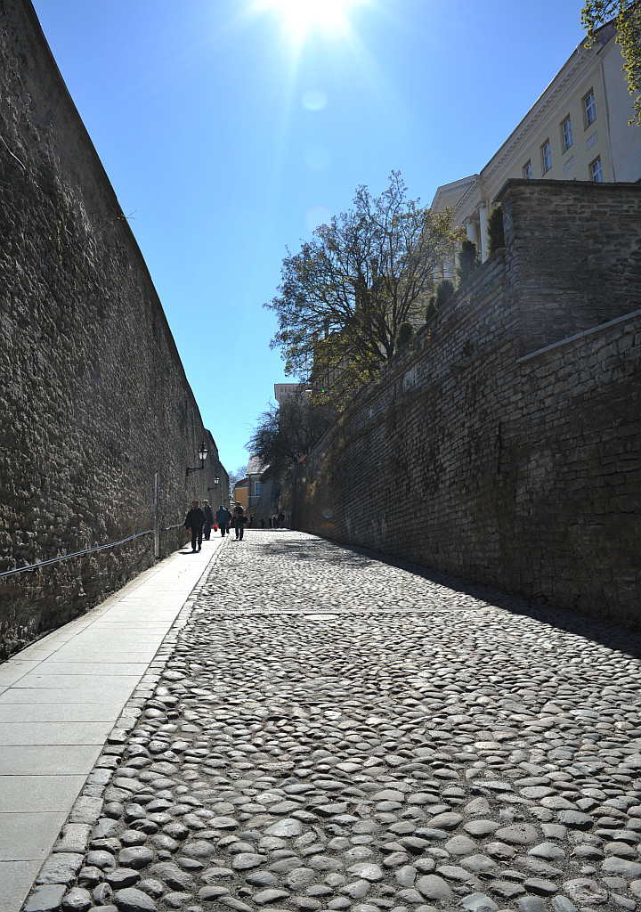 Pikk jalg, vaade Toompea poole rephoto