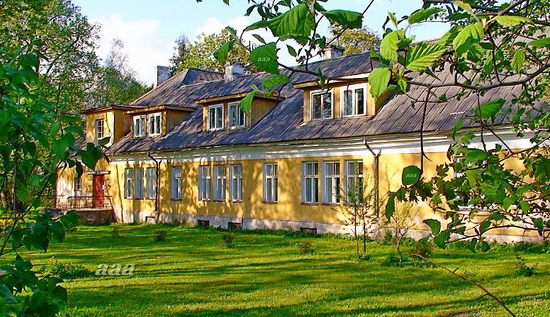 Peetri School House (formerly Church Manor) Järva County Kareda County Peetri alevik rephoto