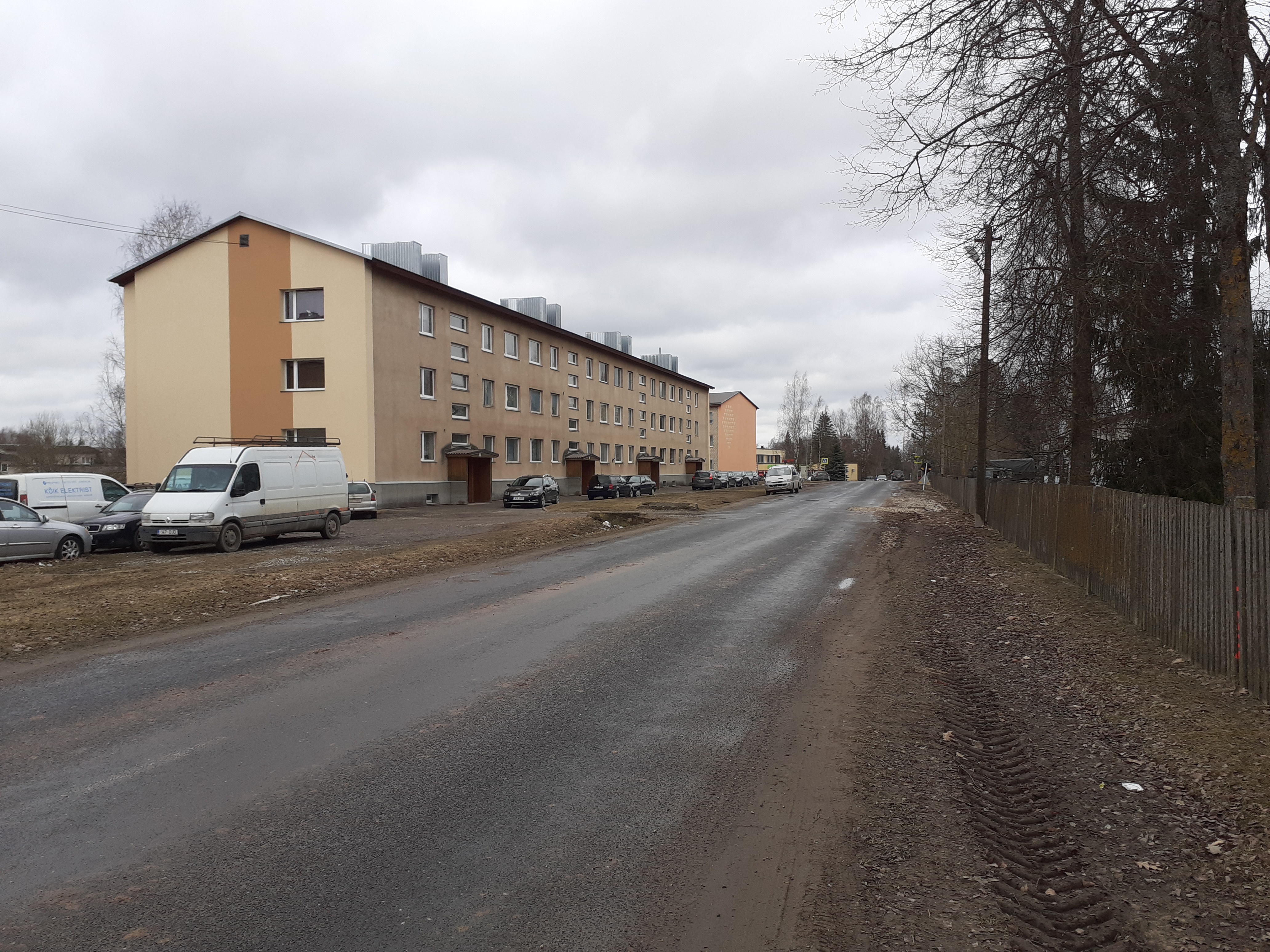Põlva KEK-i elamu rephoto