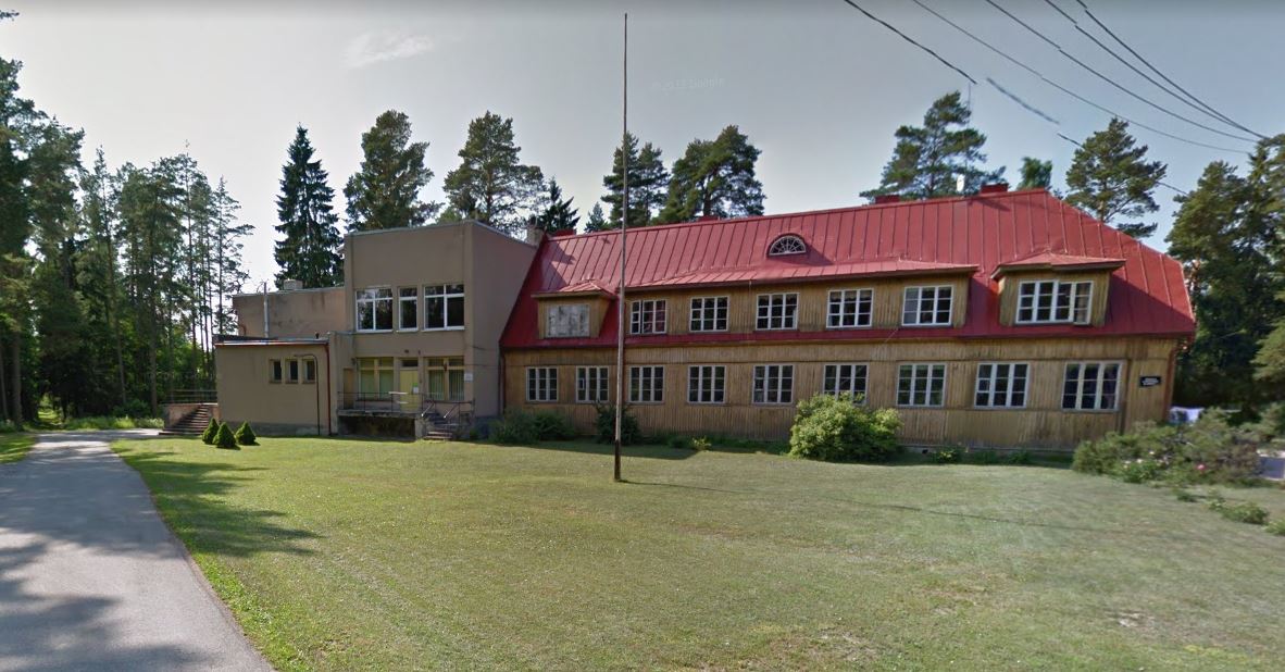 Vihula primary school. Architect Karl Burman, 1932 rephoto