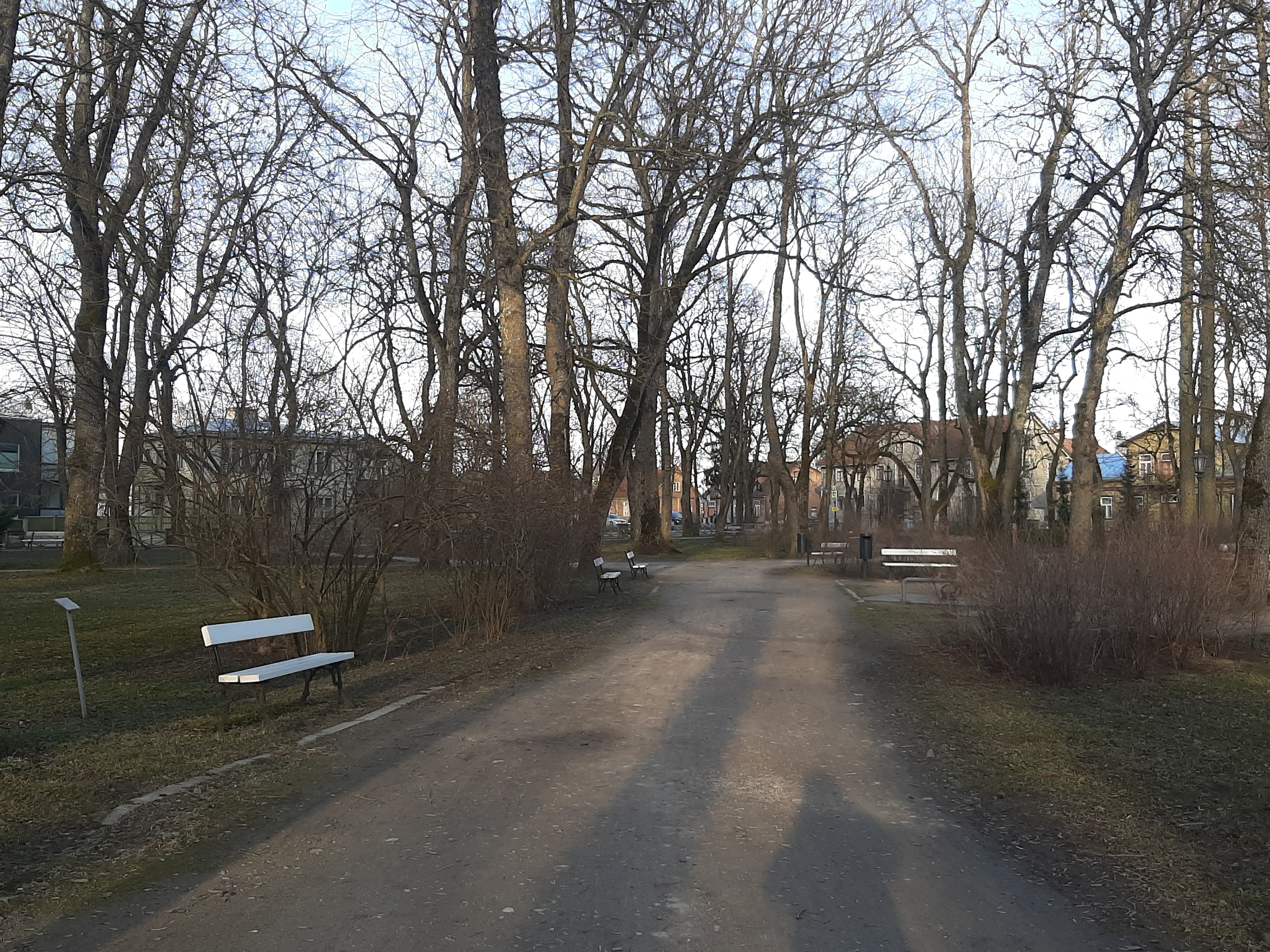 Kuressaare park rephoto