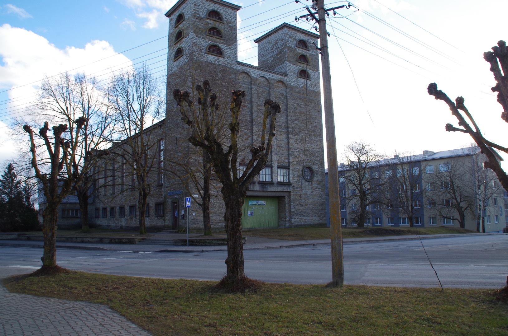 Rakvere Pauluse kiriku algvariant, perspektiivvaade. Arhitekt Alar Kotli rephoto