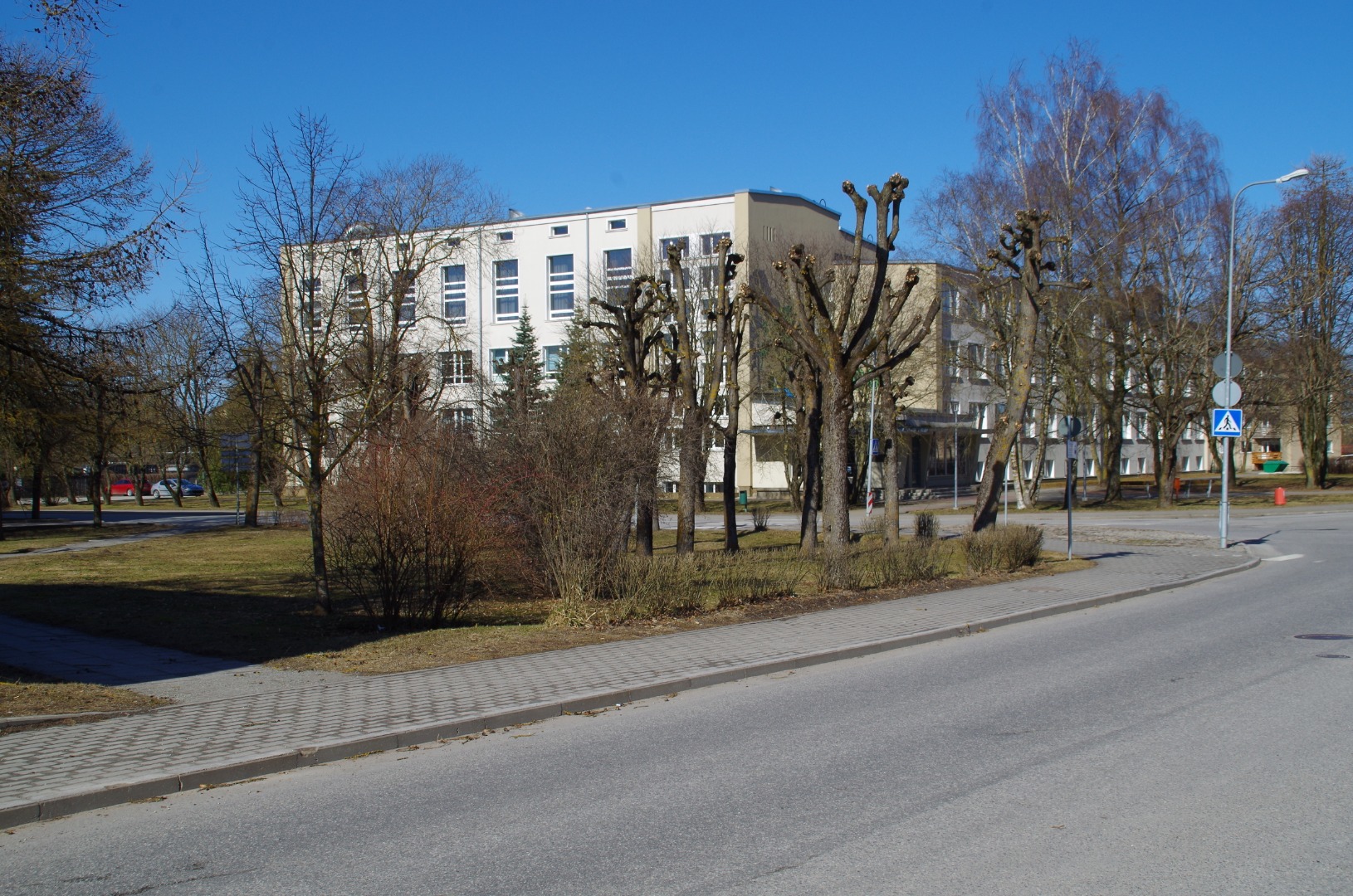 Lääne-Viru county Rakvere 2. (with Russian language of study) Secondary school building rephoto