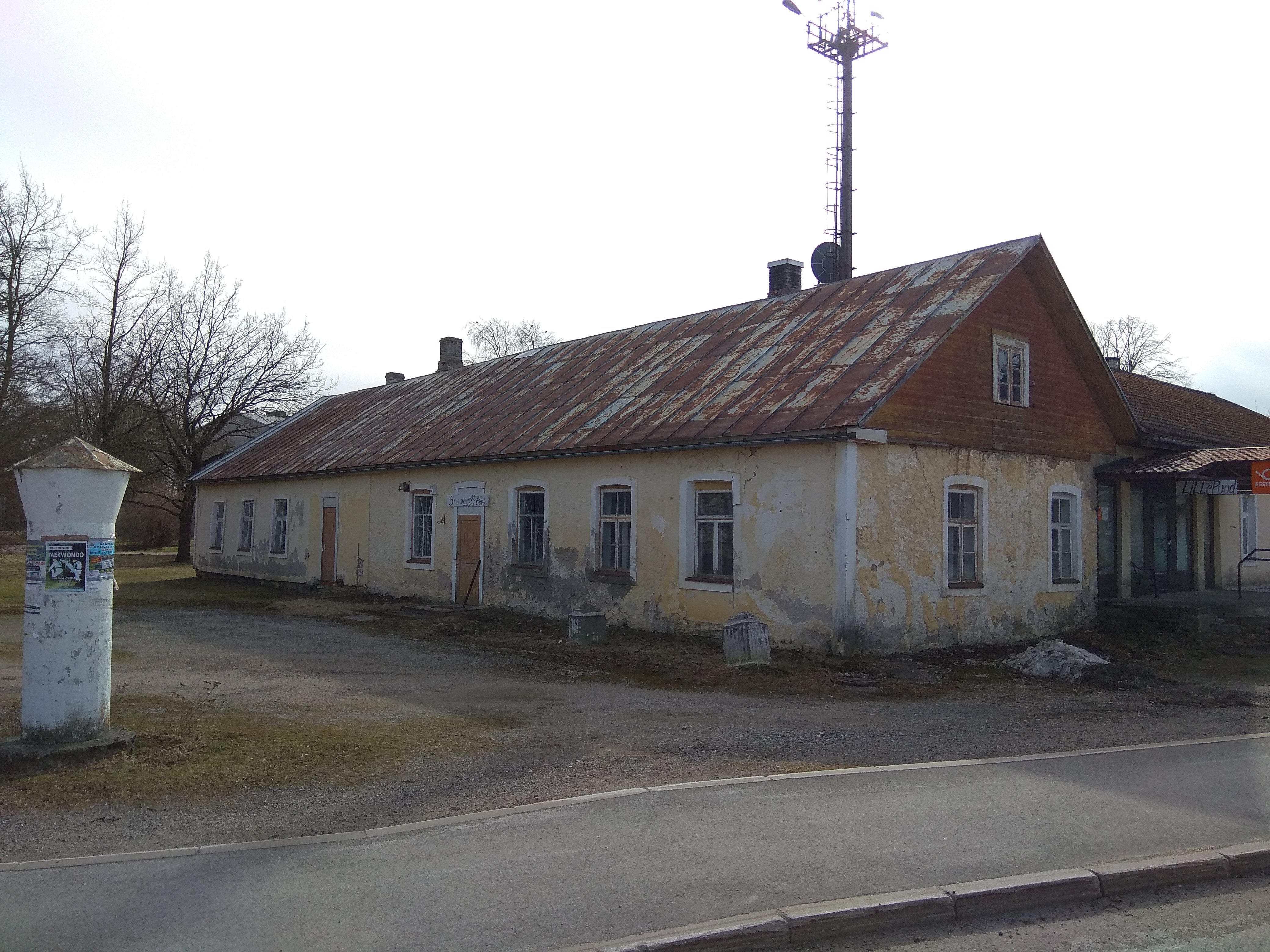 Haljala sidekontori hoone rephoto