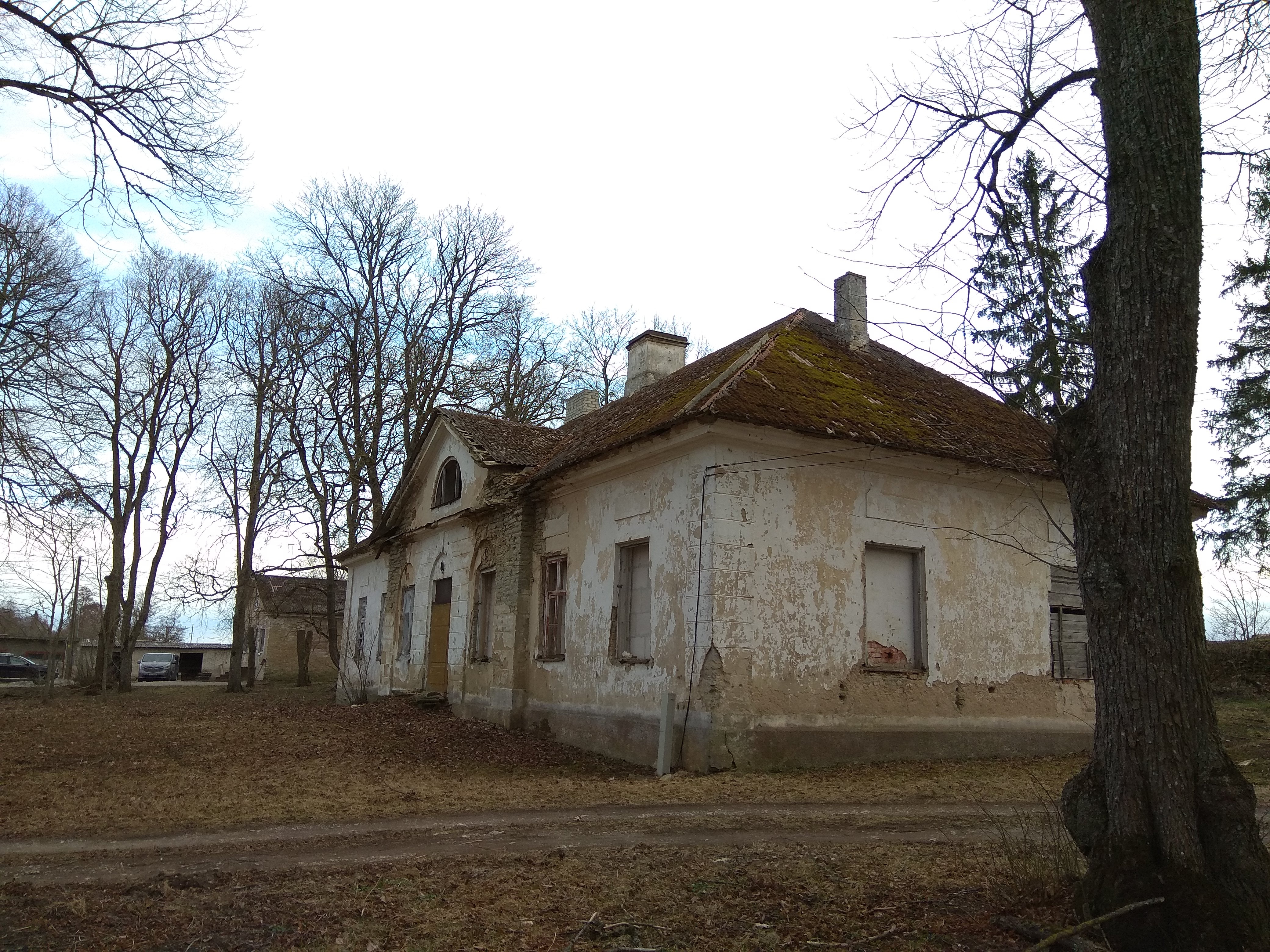 Põdruse post station Lääne-Viru county Haljala municipality Põdruse rephoto