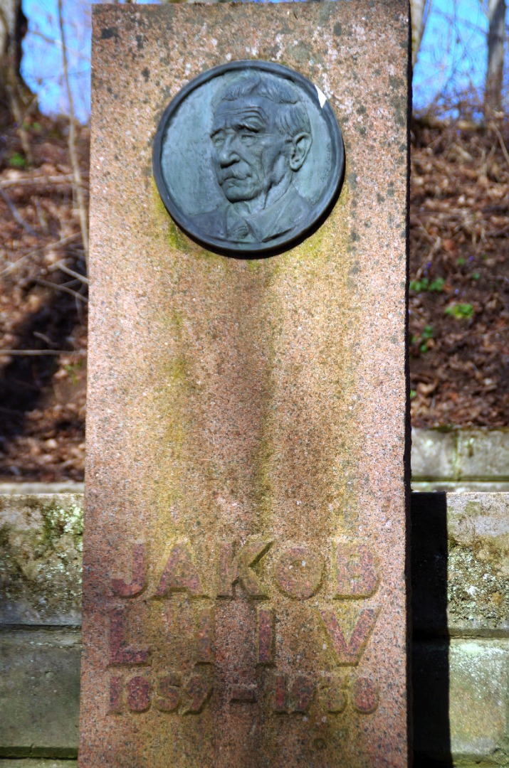 Jakob Liiv's memoir in Rakvere. 8 September 1961. rephoto