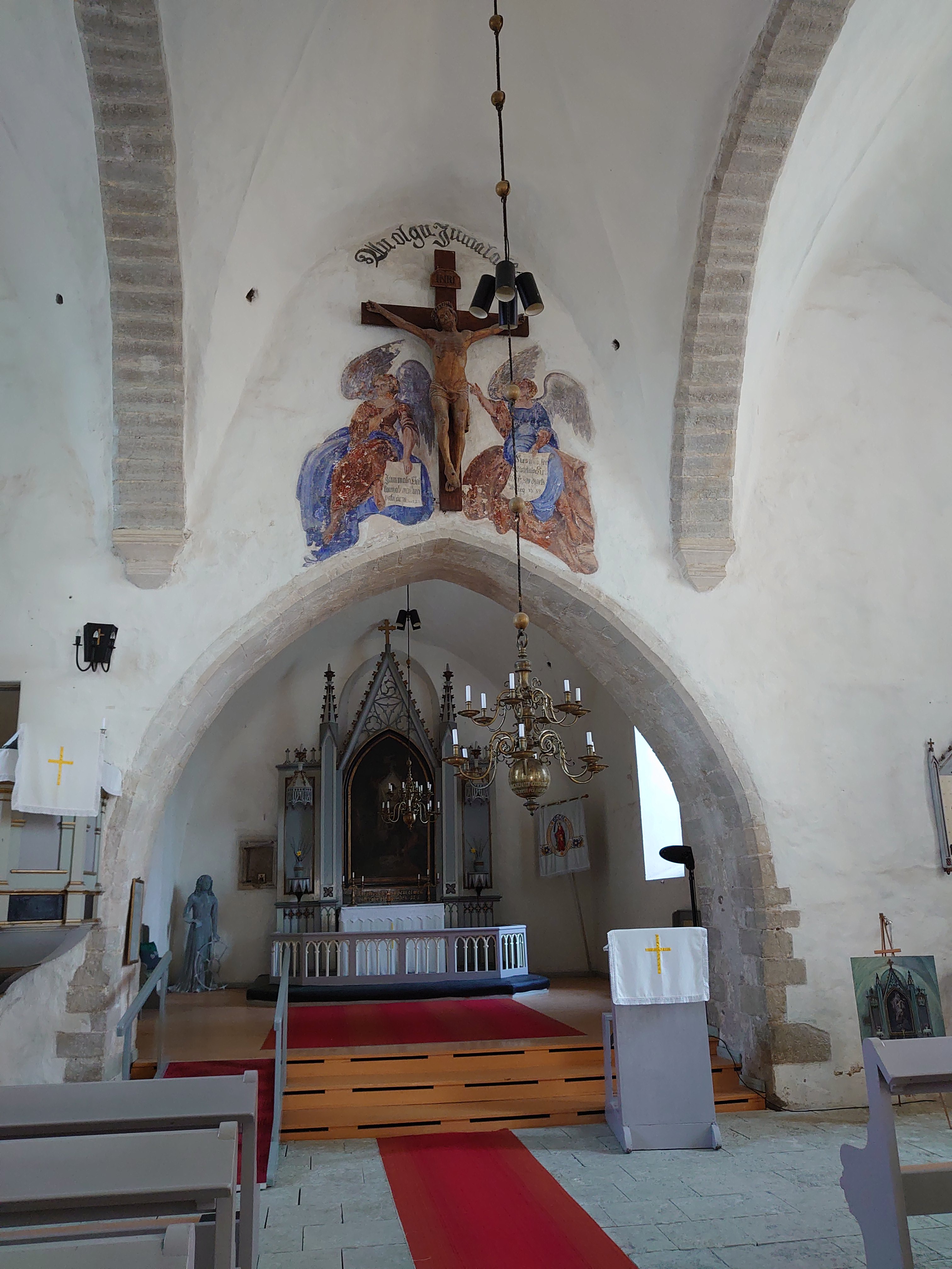 Kadrina Church in 1930 rephoto