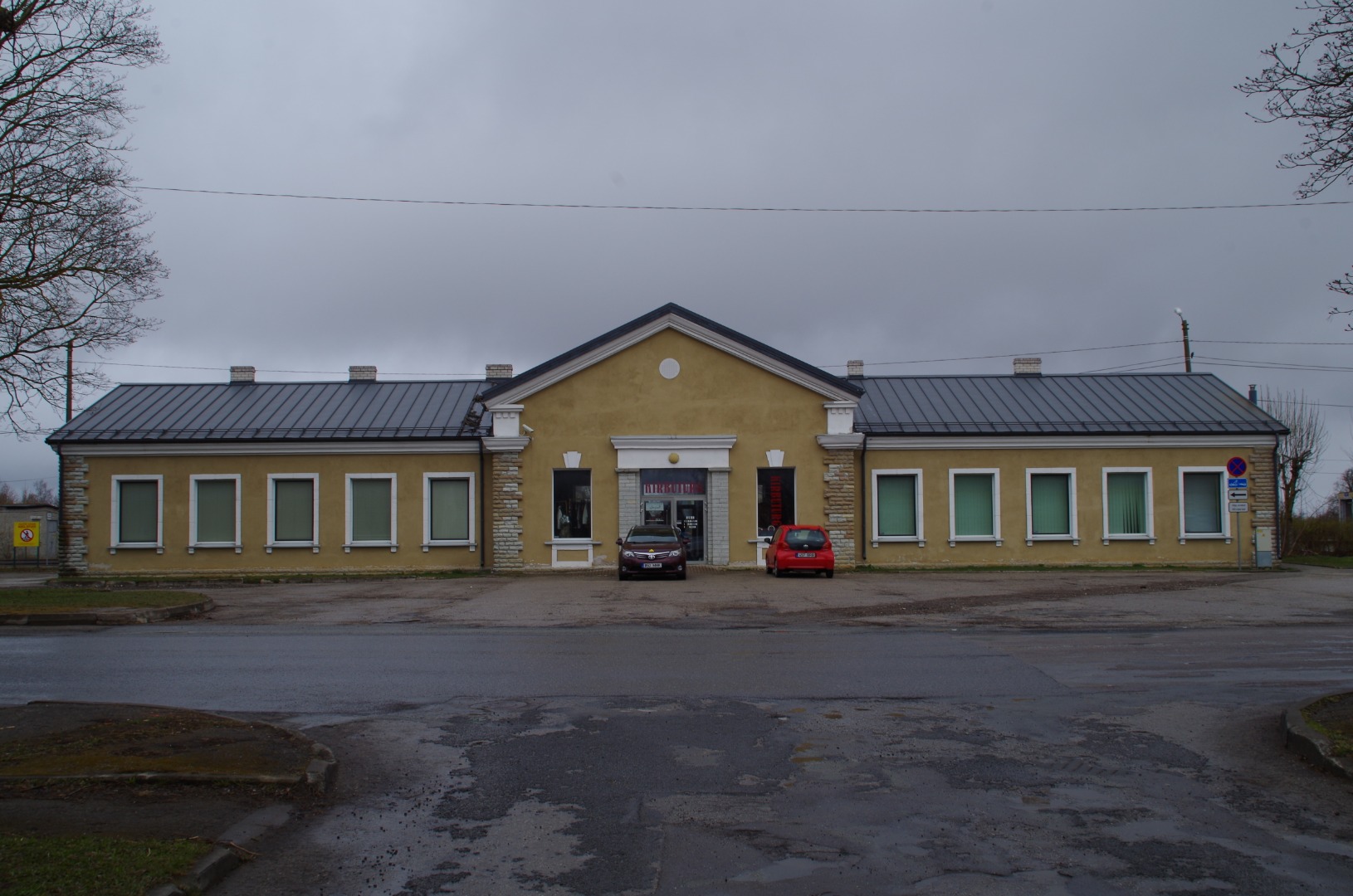 By Rakvere Station Building Street - by Rakvere Station Building Street (Jaama puiestee) rephoto
