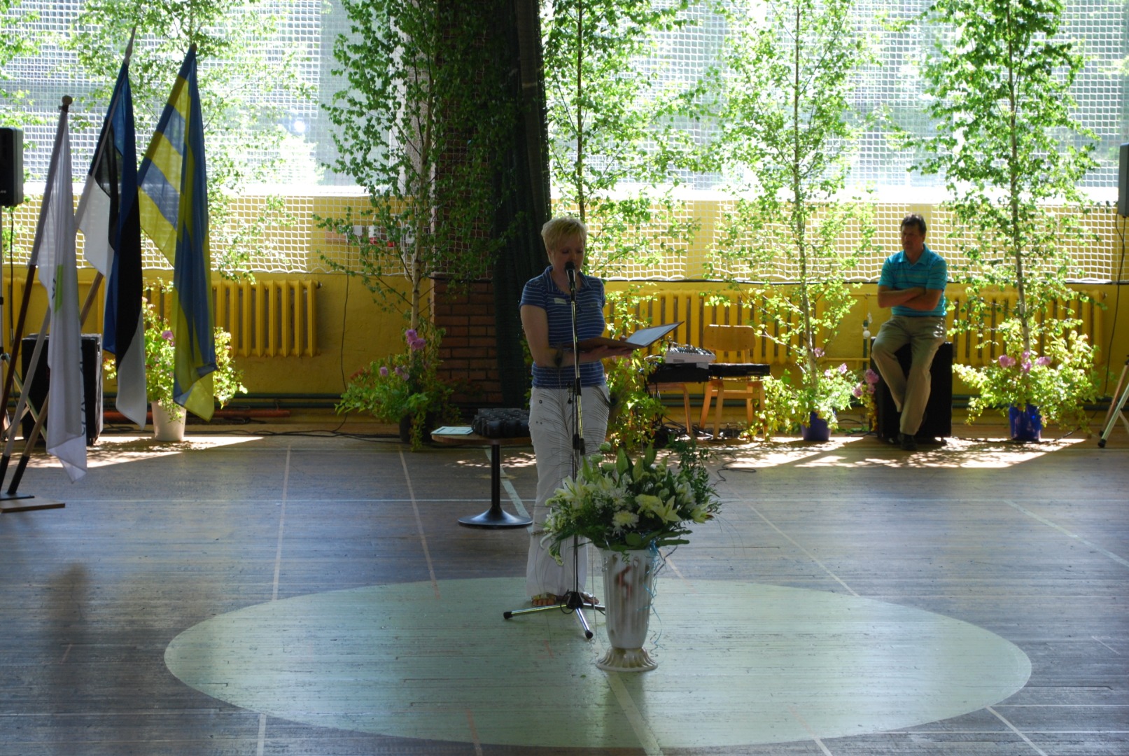 Tihemetsa sports building rephoto