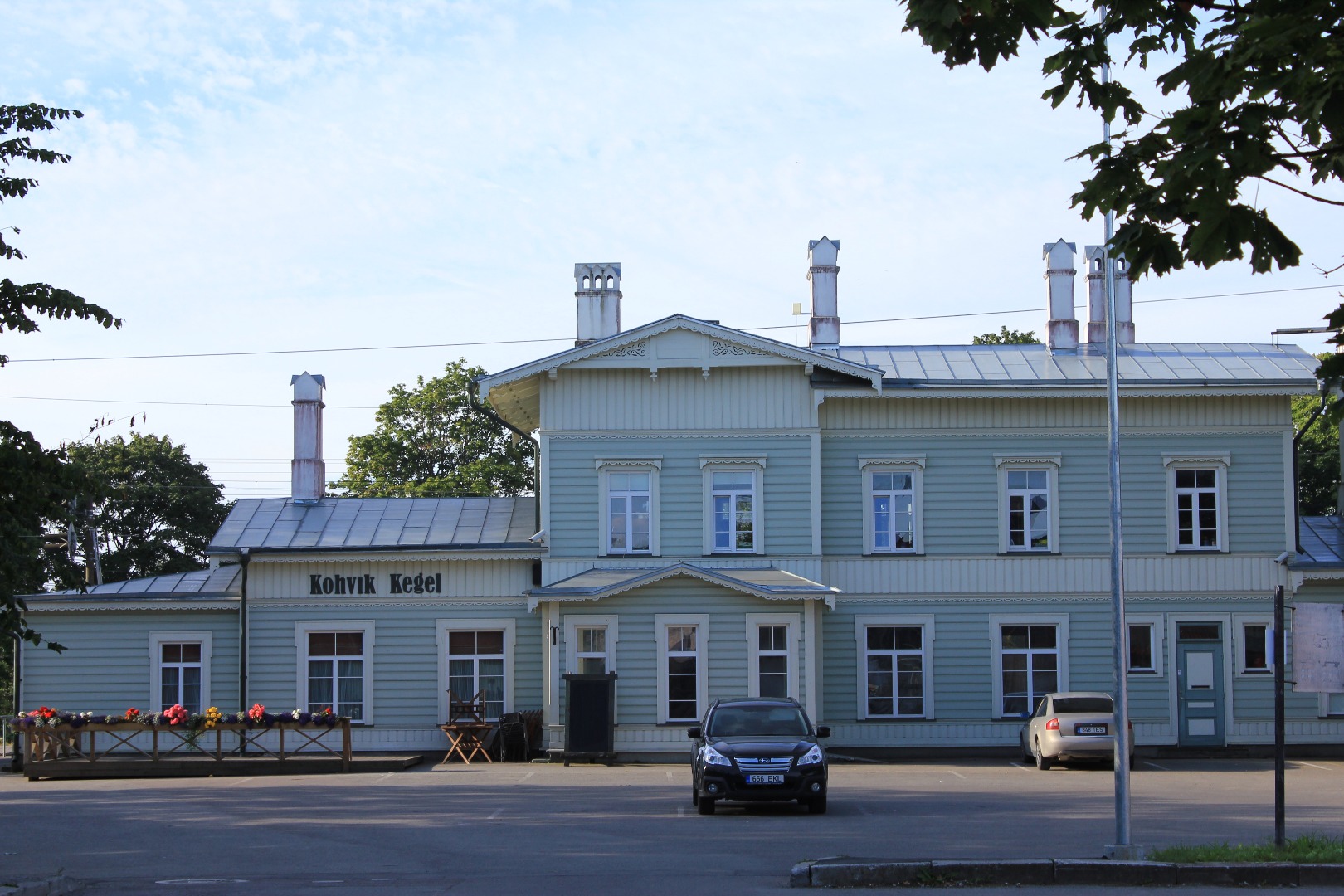 Keila Railway Station rephoto