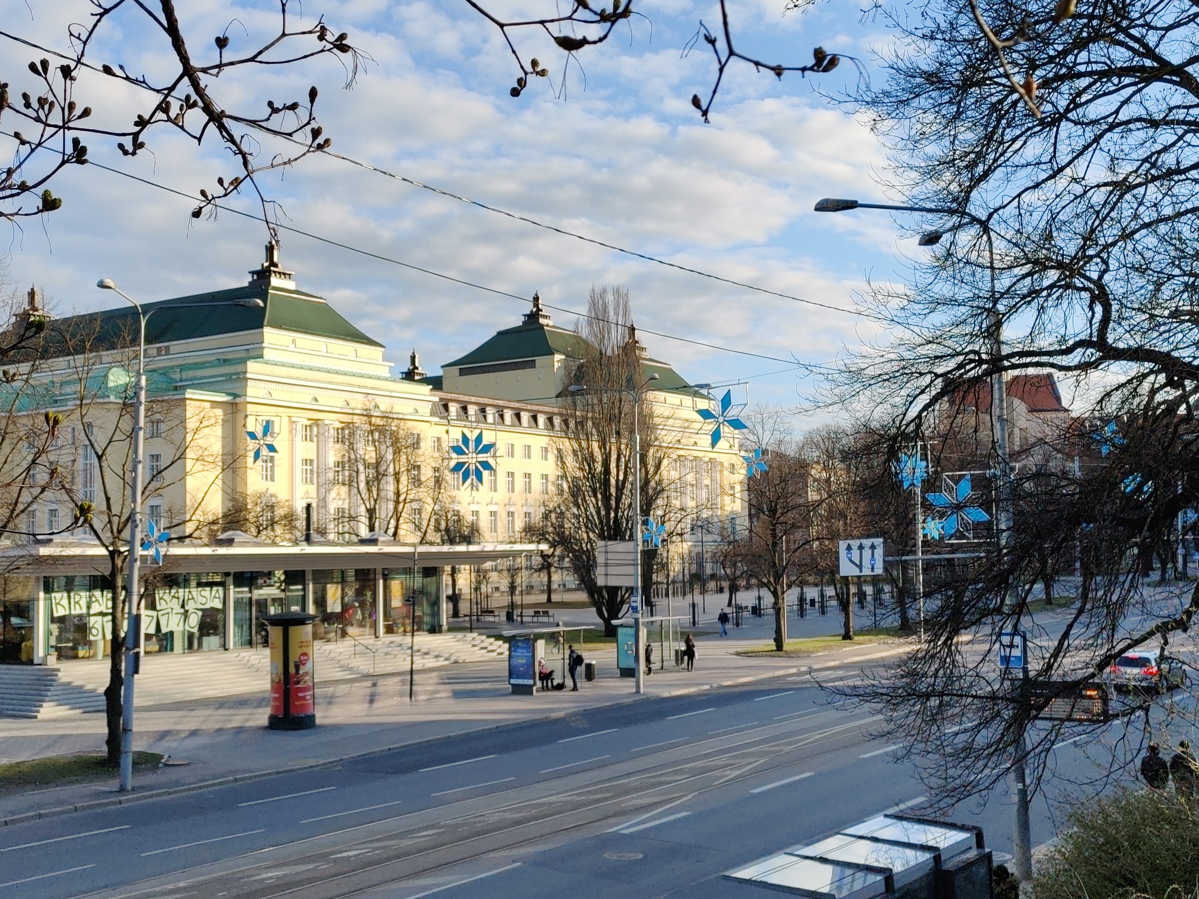 Tallinn, New Market, Estonia Theatre, Drama Theatre rephoto