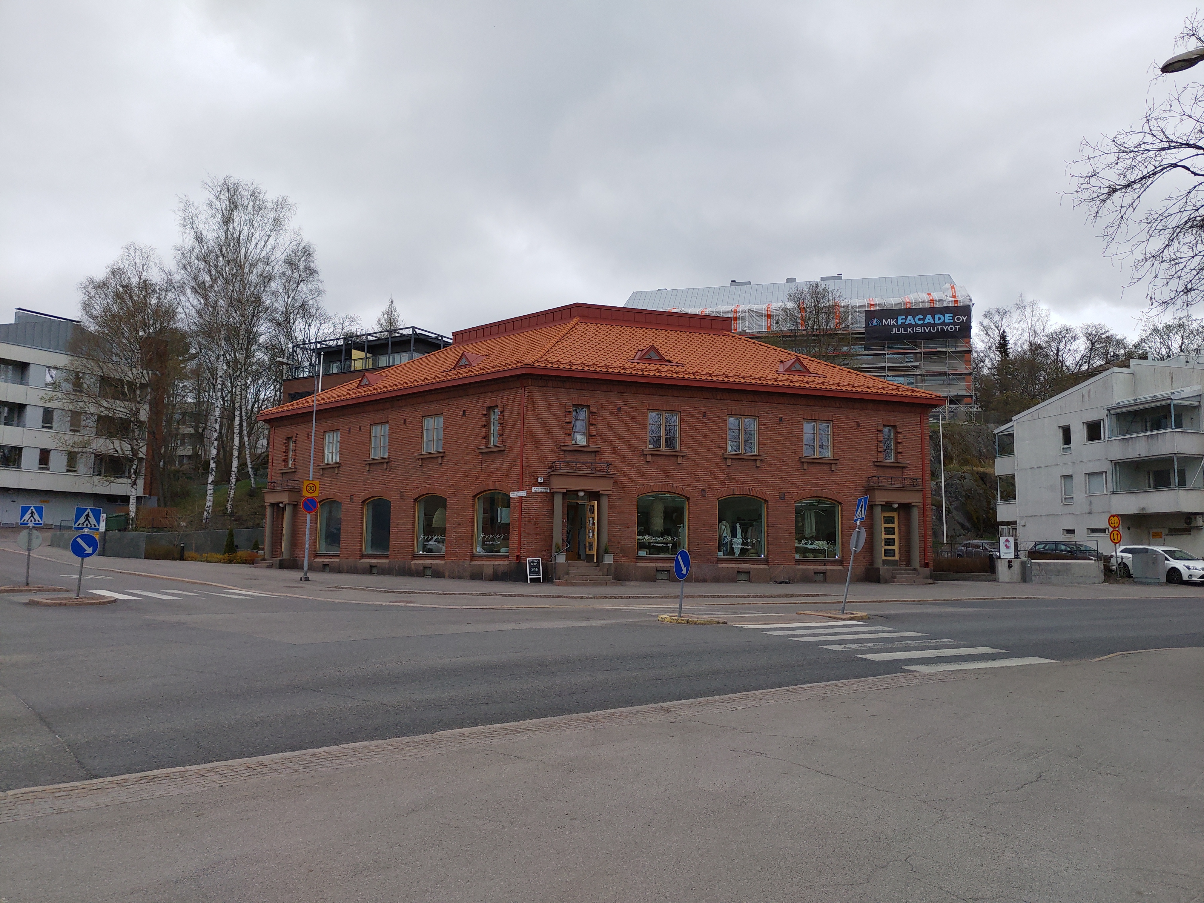 Elannon rakennus Etelä-Haagassa, Kauppalantie 2, Vanha Turunmaantie 1. rephoto
