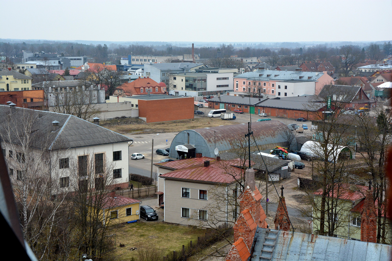 Vaade Viljandi linnale rephoto