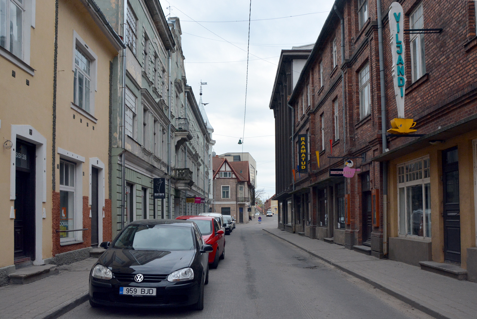 Lossi tänav Viljandis rephoto