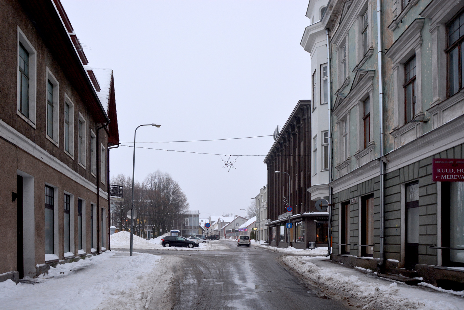 Tartu tänav Viljandis rephoto