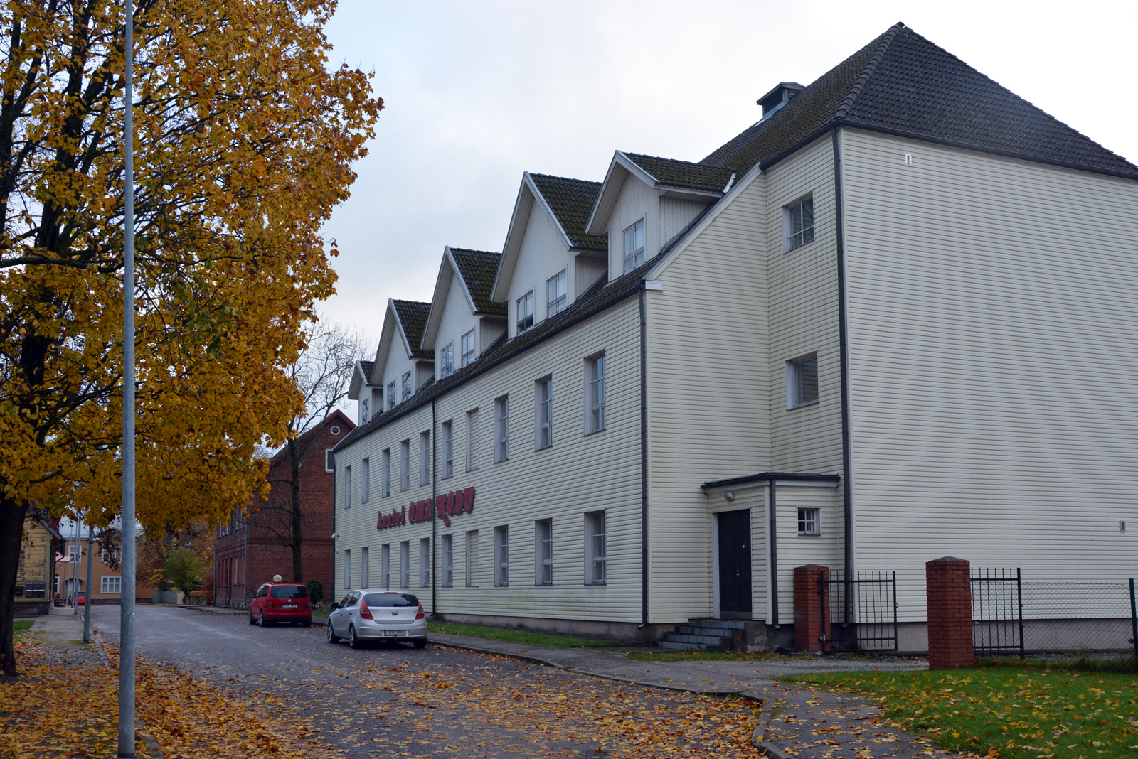fotonegatiiv, Viljandi, Linna haigemaja Väike tänav rephoto