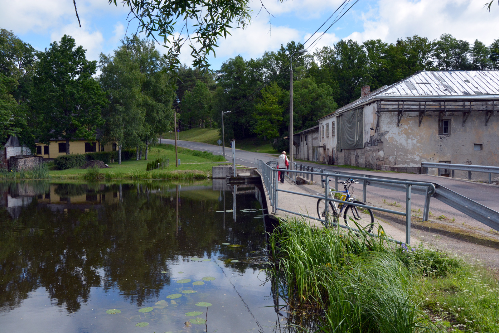 fotonegatiiv, Viljandi, Kösti (järv, veski) rephoto