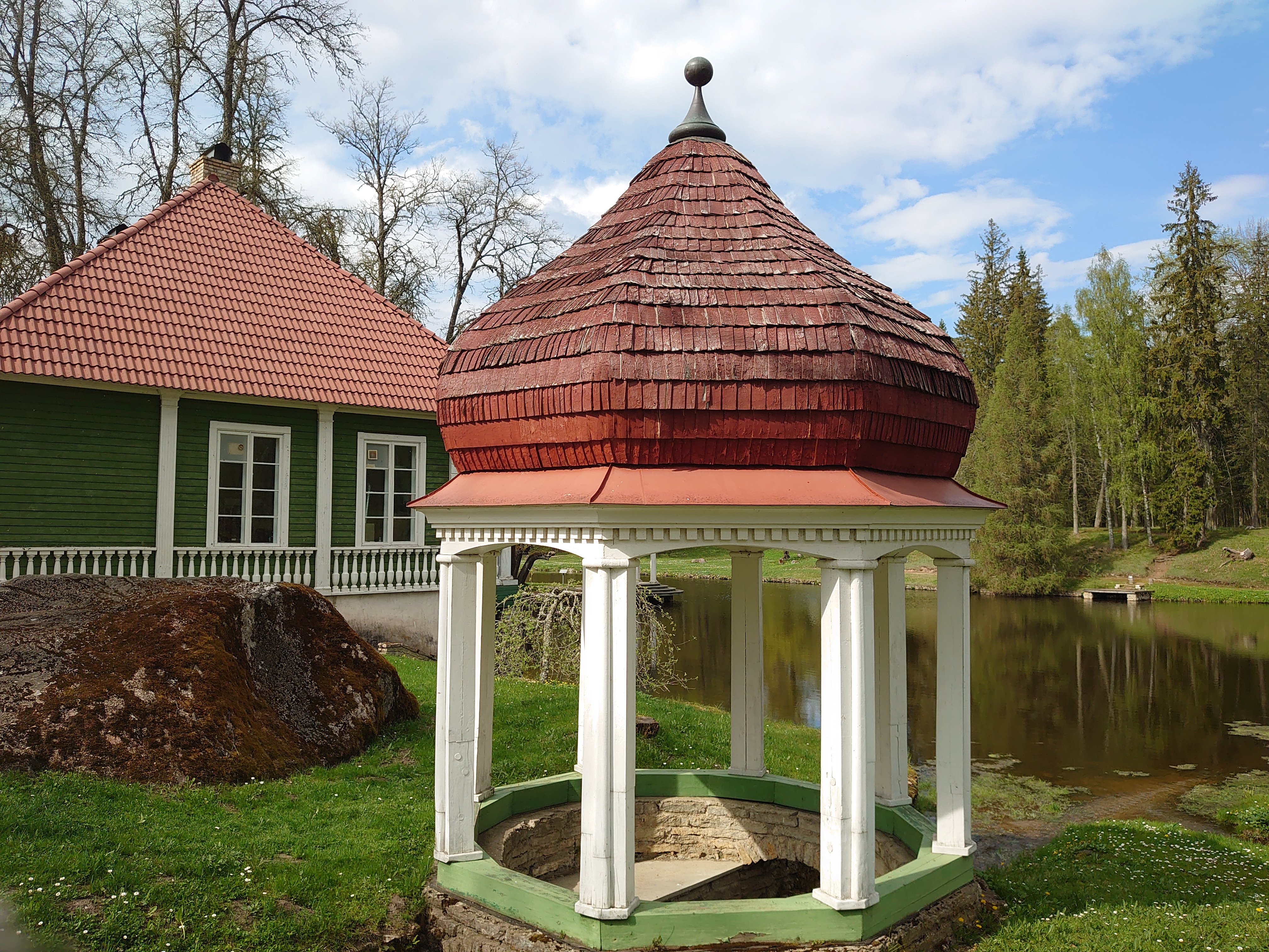 Palmse Manor source pavilion rephoto