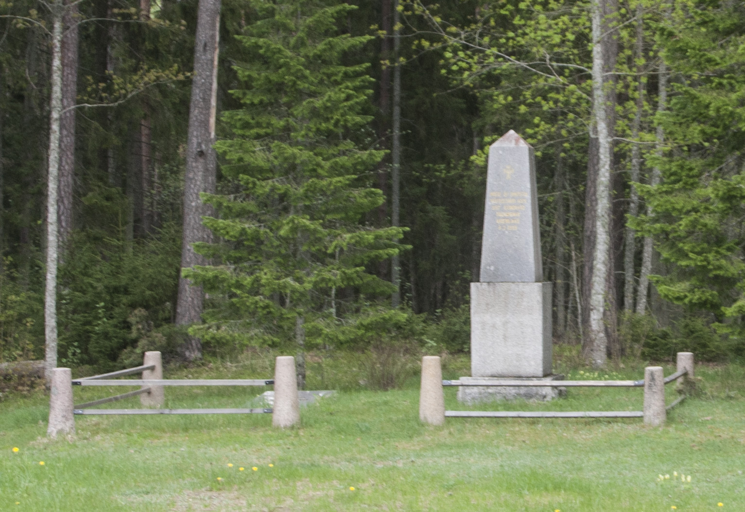 Vabadussõja Priske lahingu mälestussamba avamine rephoto