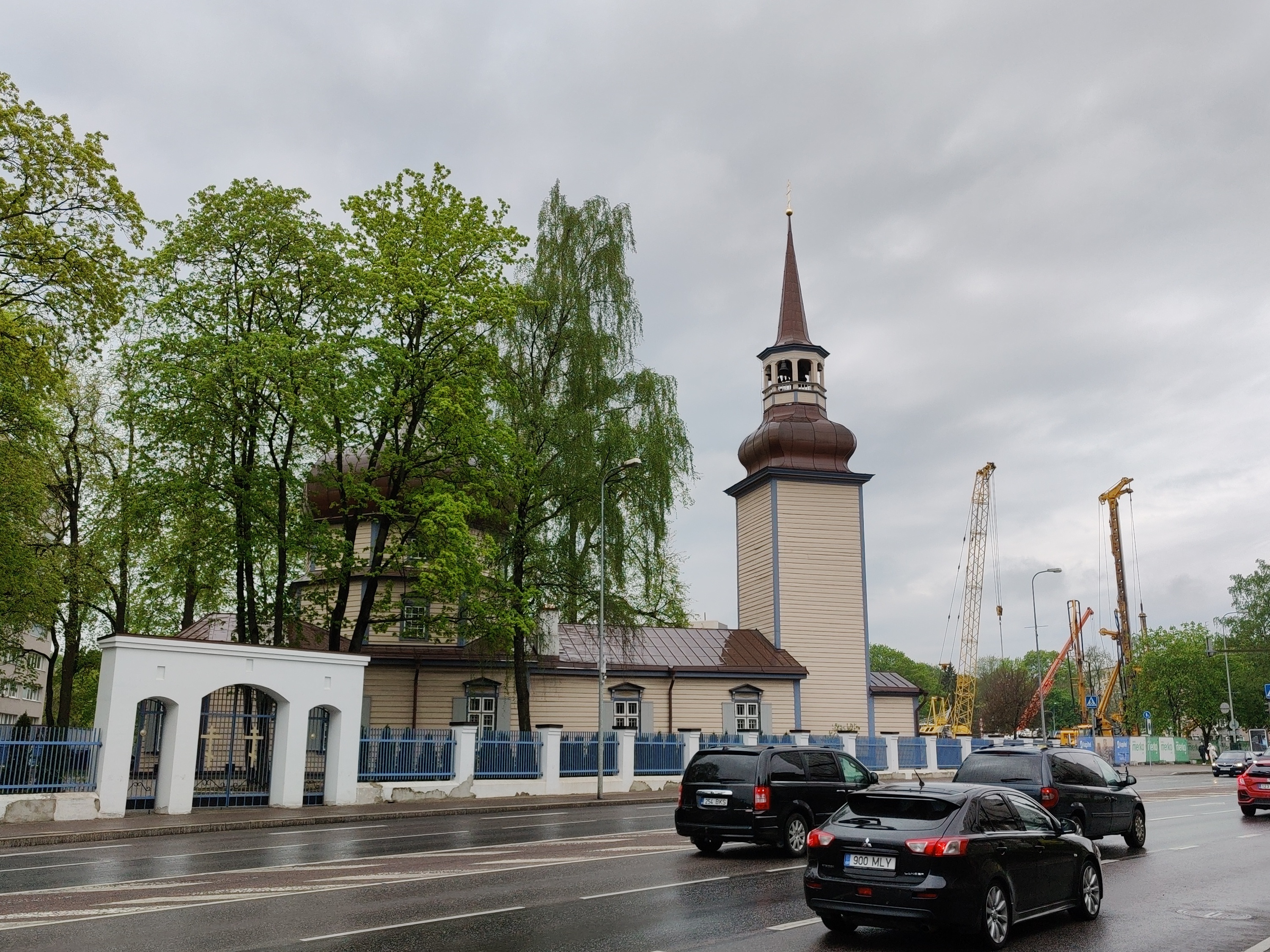 Church of the birth of the mother of God (Casan’s Holy Constellation) in Tallinn rephoto