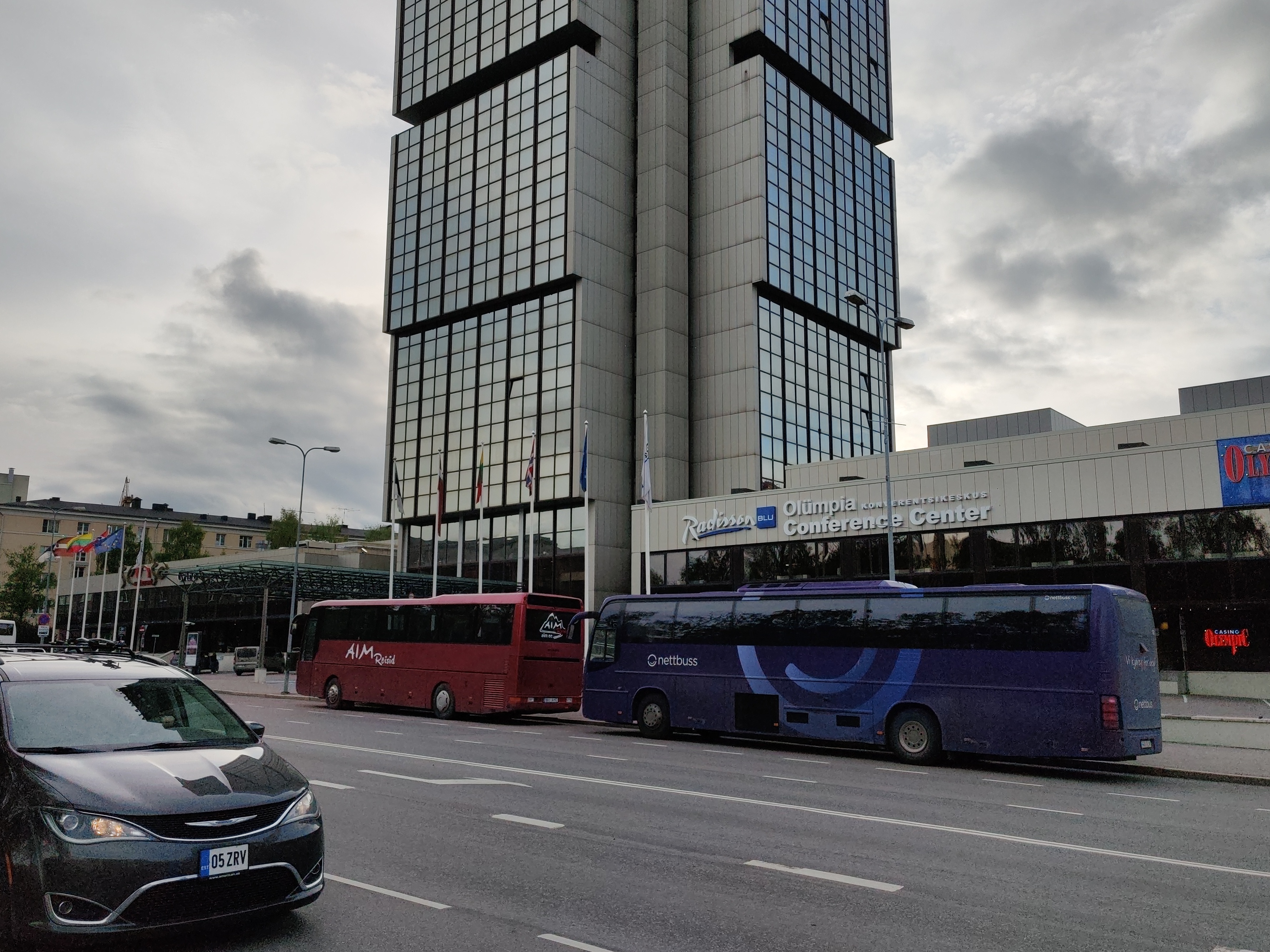 Olympic Hotel in Tallinn rephoto