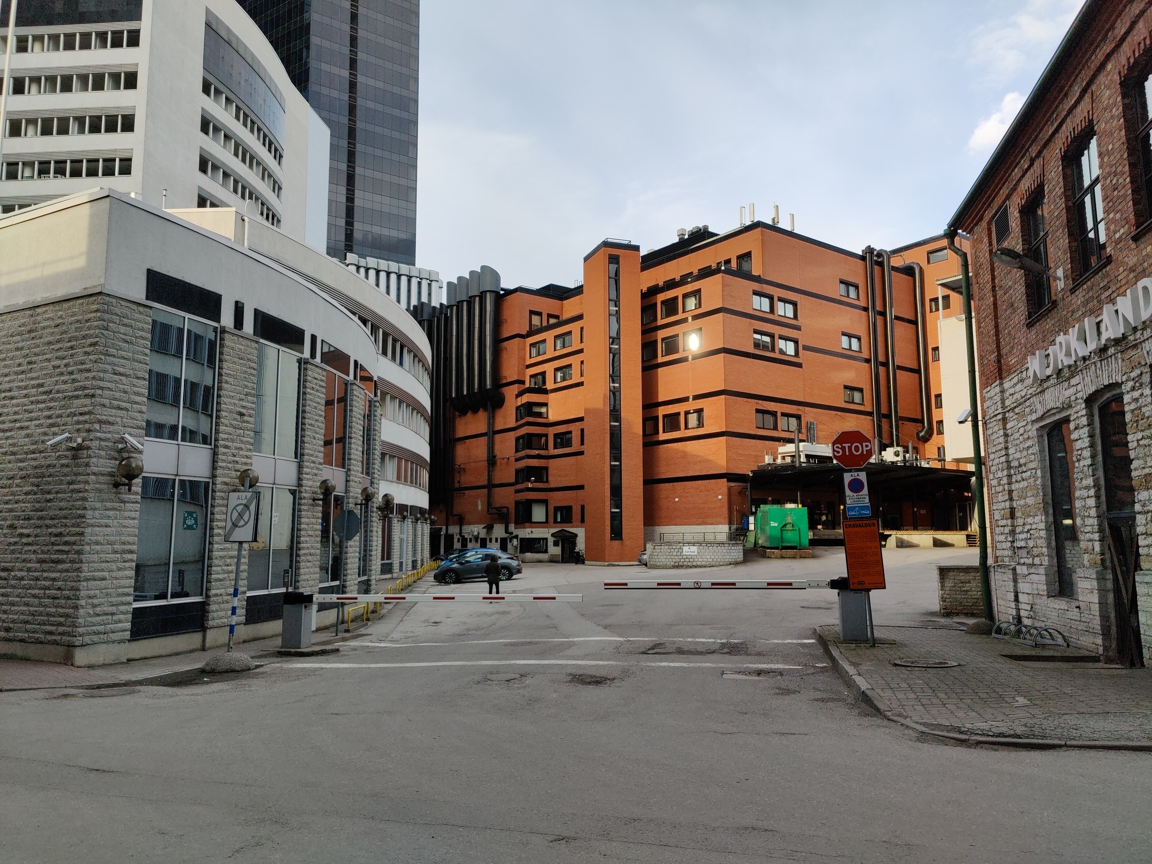Maakri Street in Tallinn rephoto
