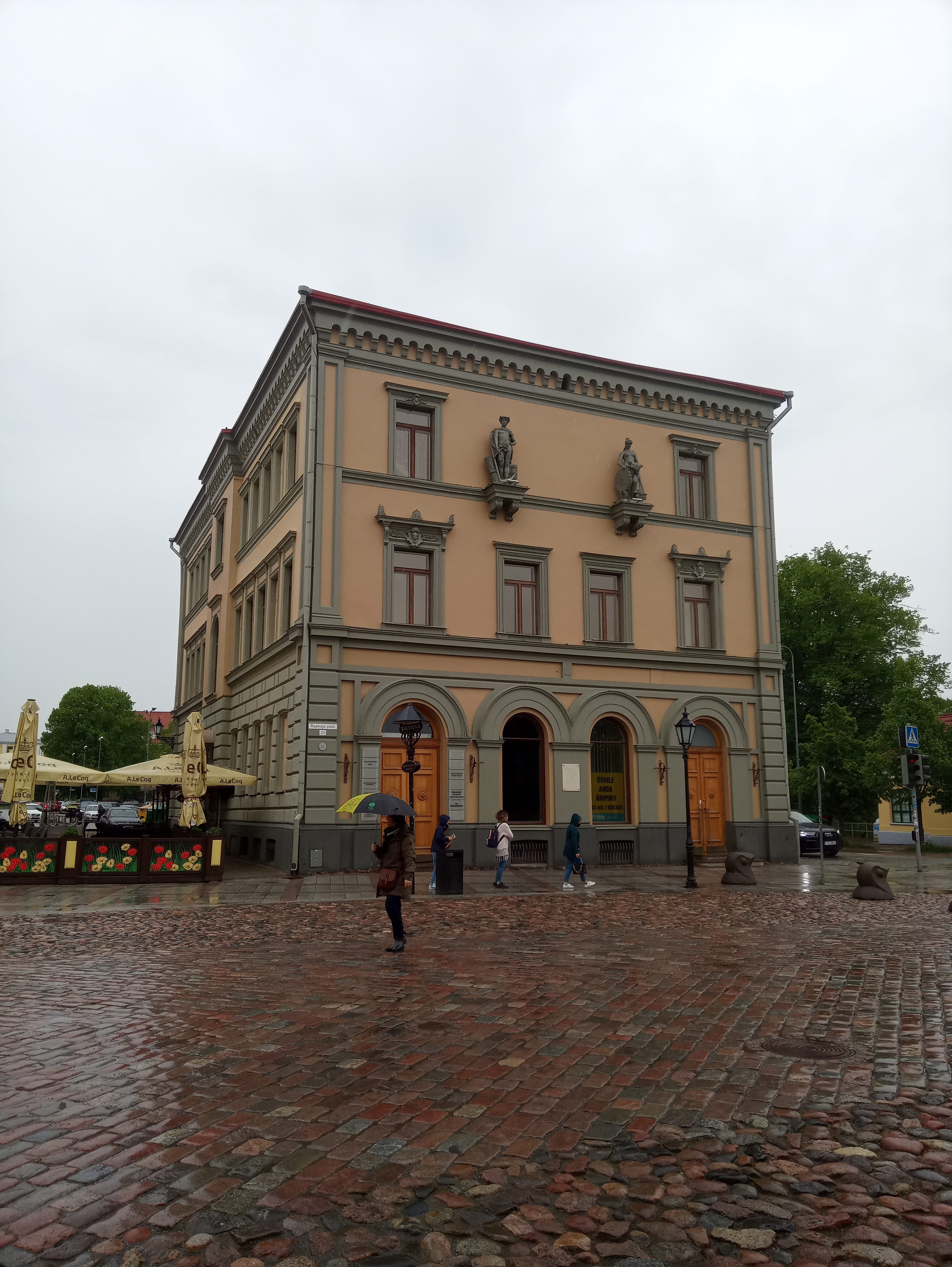 Tartu City Centre in Hoiuka. rephoto