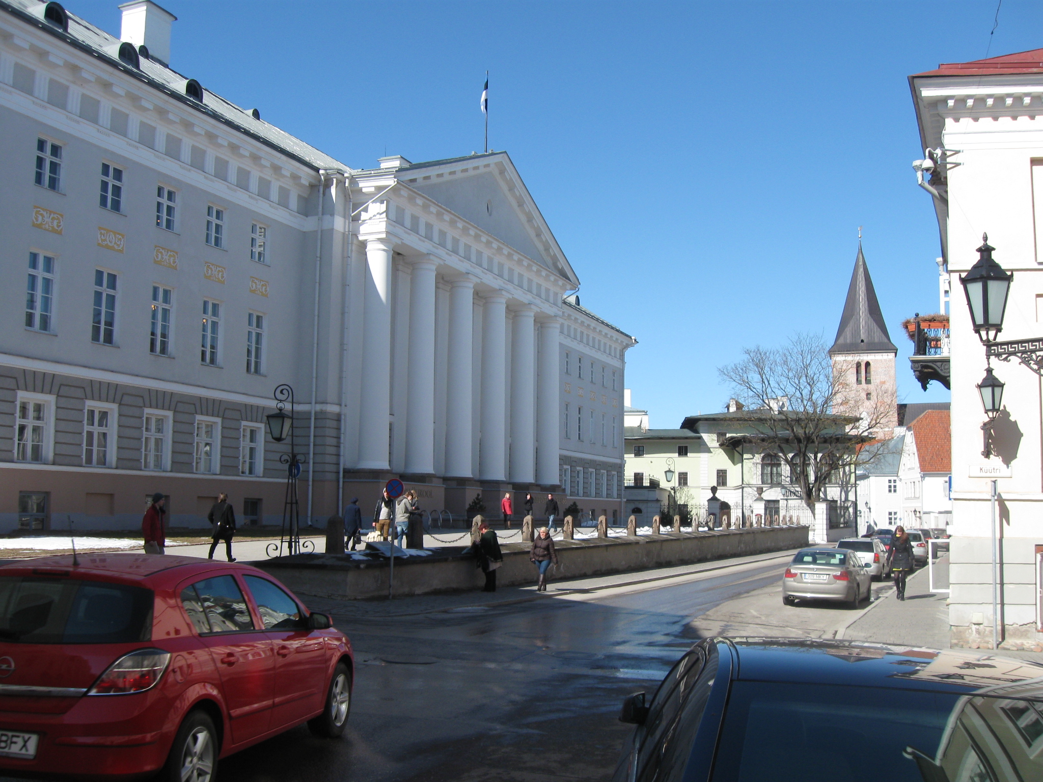 Vaade Ülikooli tänavale rephoto