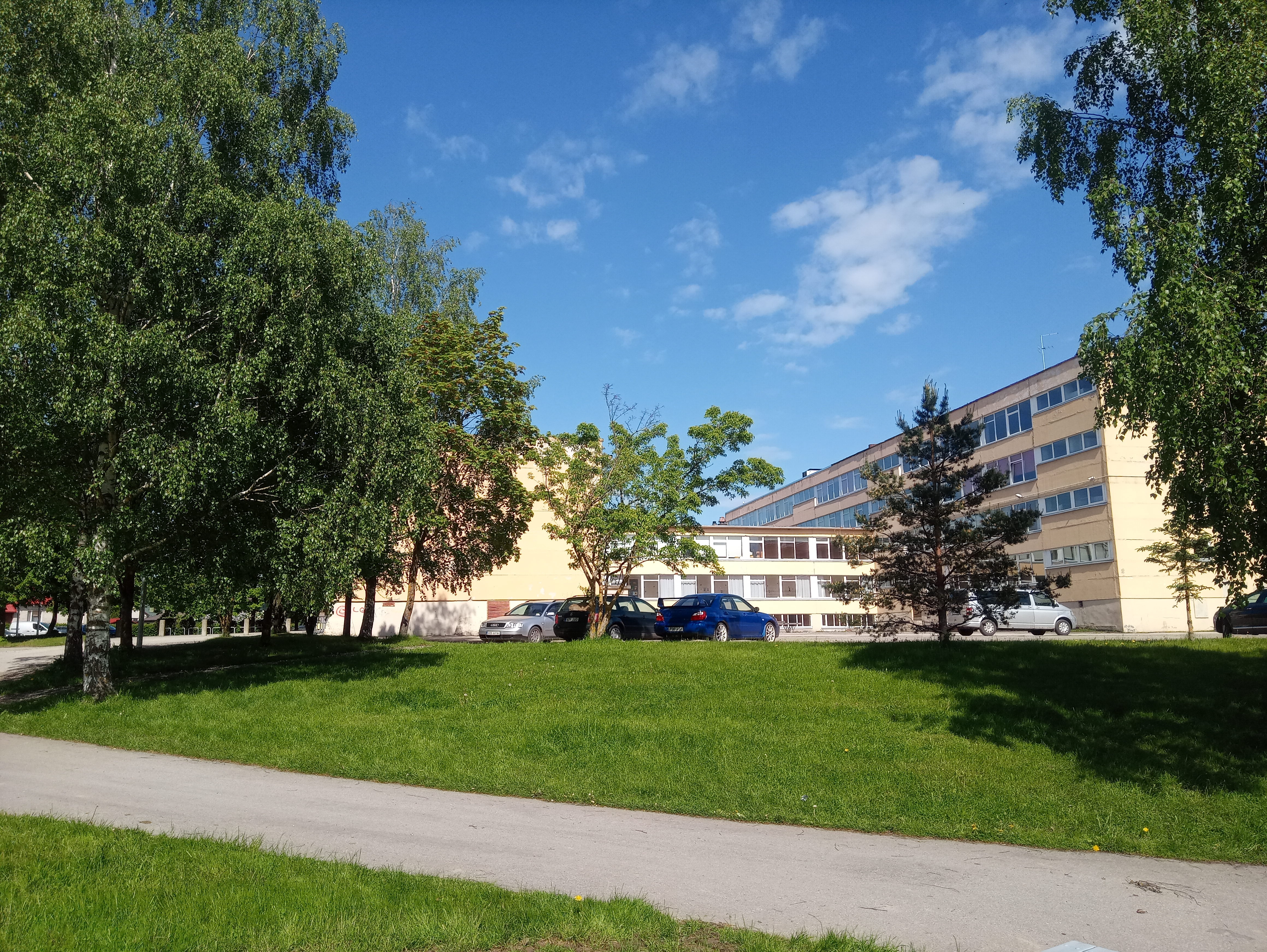 Tartu 12. High school building rephoto