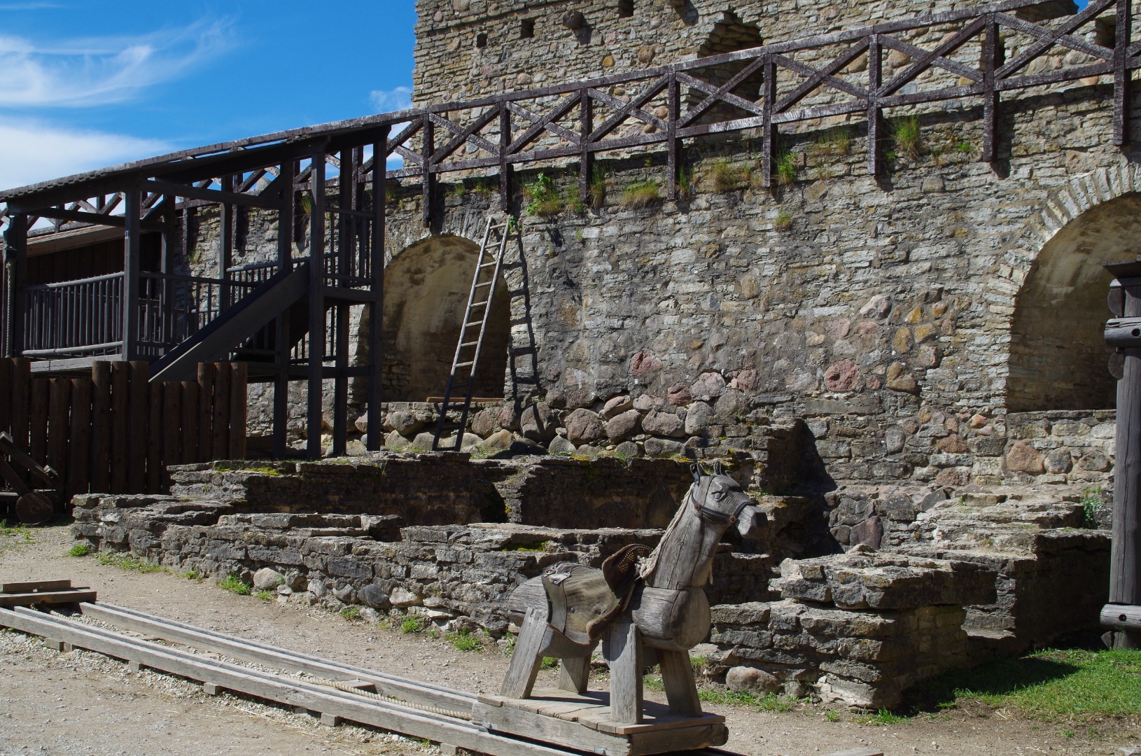 Rakvere linnus, avamine peale restaureerimist rephoto