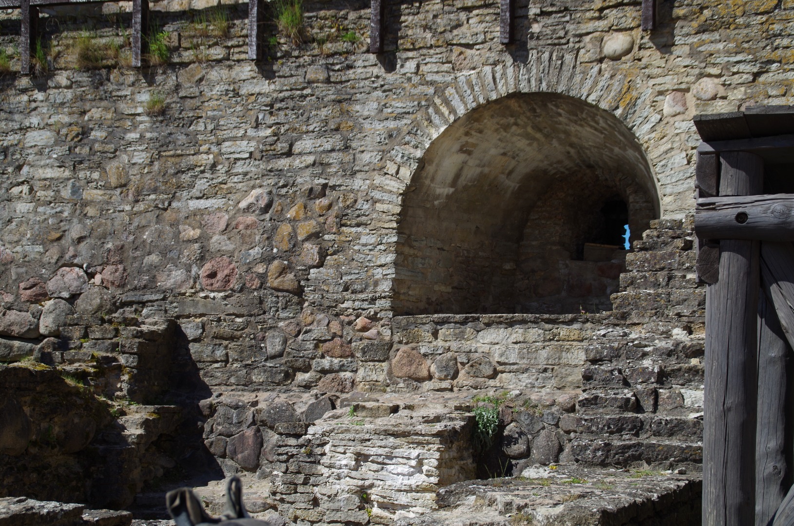 Rakvere linnus, avamine peale restaureerimist rephoto